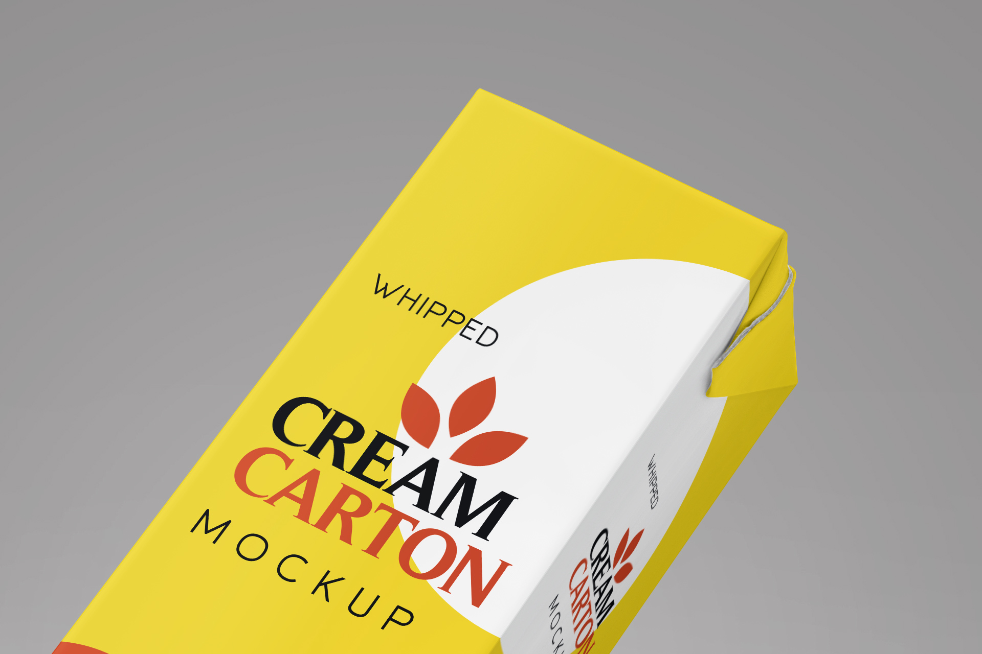 beverage container mockup