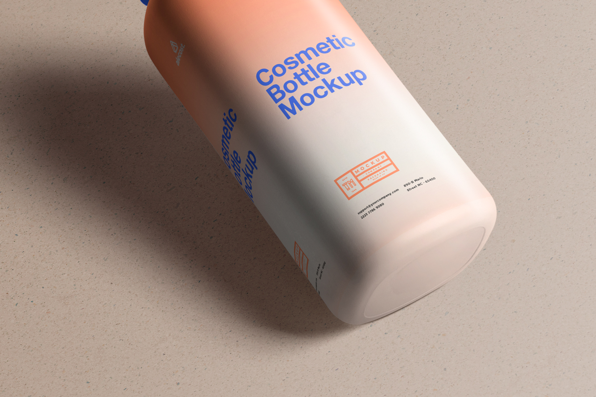 beauty industry mock-up