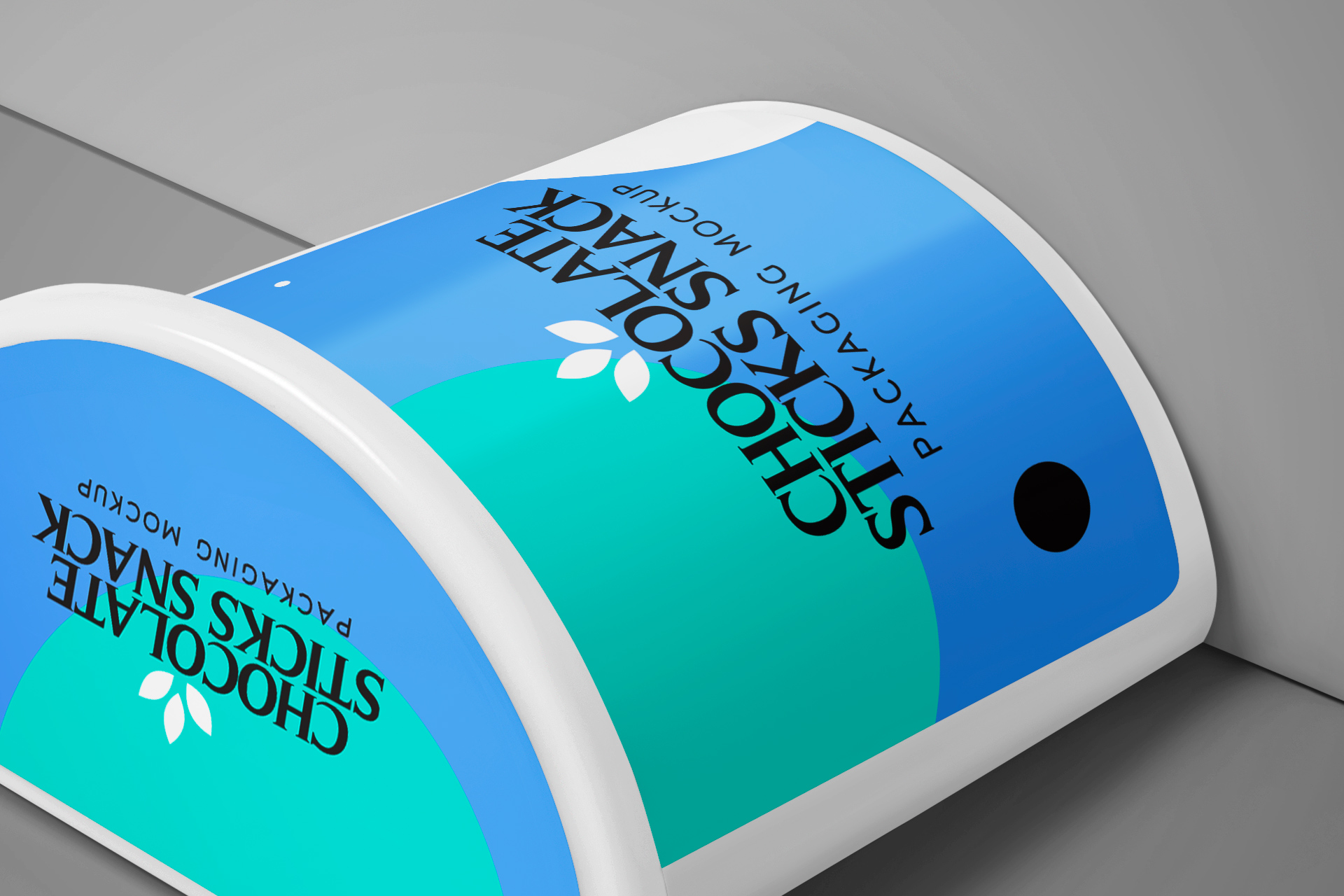 chocolate snack sticks mock-up