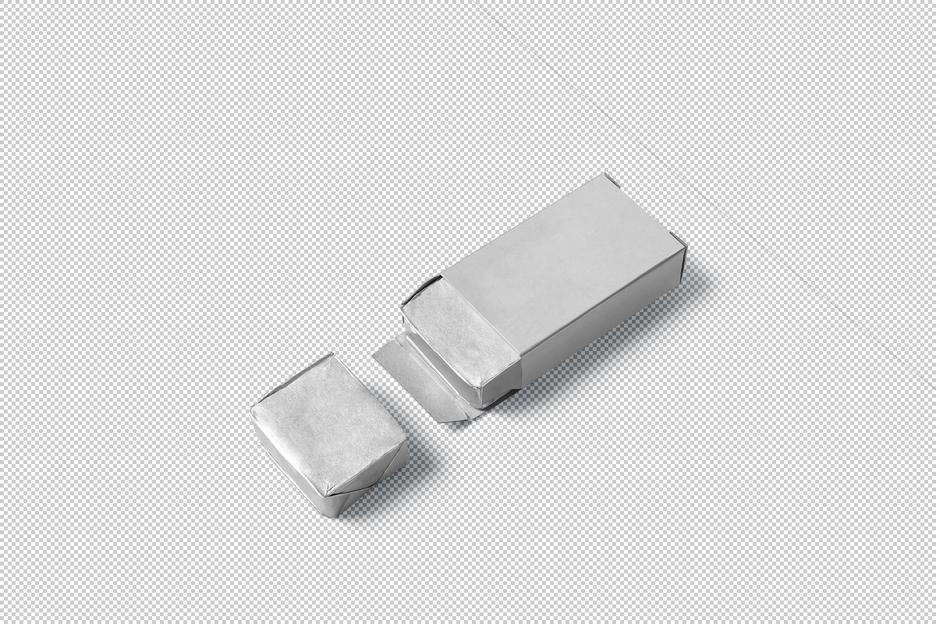 box packaging mock-up