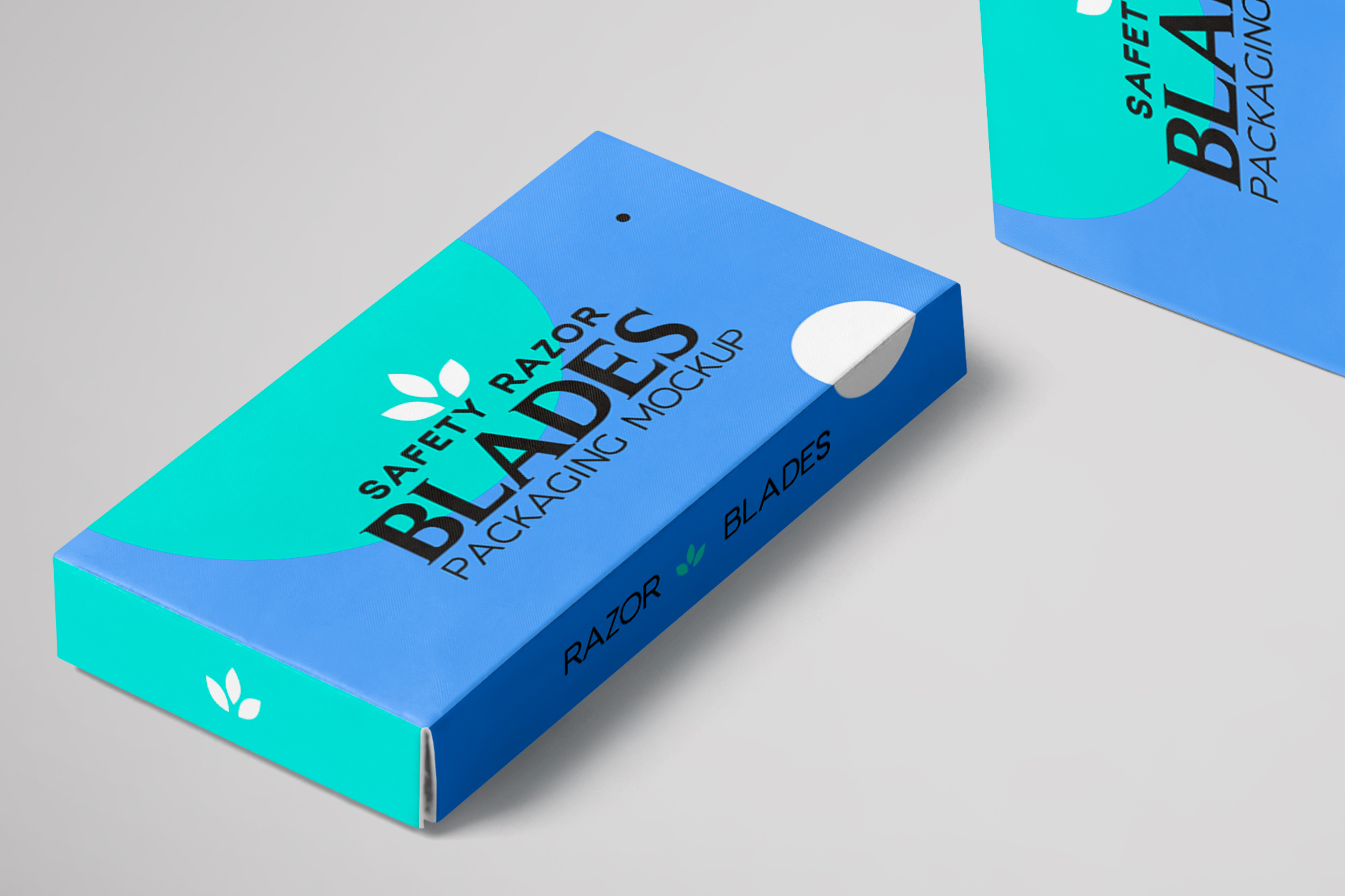 razor blade mock-up