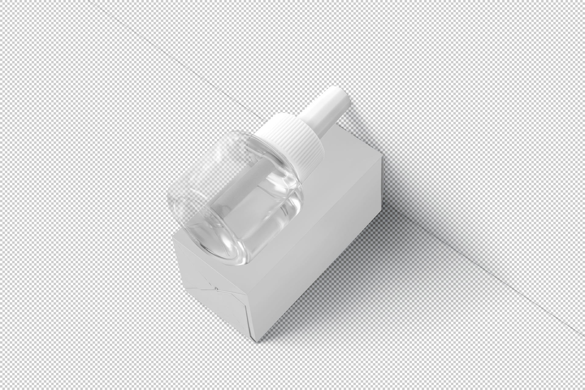 anti-mosquito liquid bottle mockup