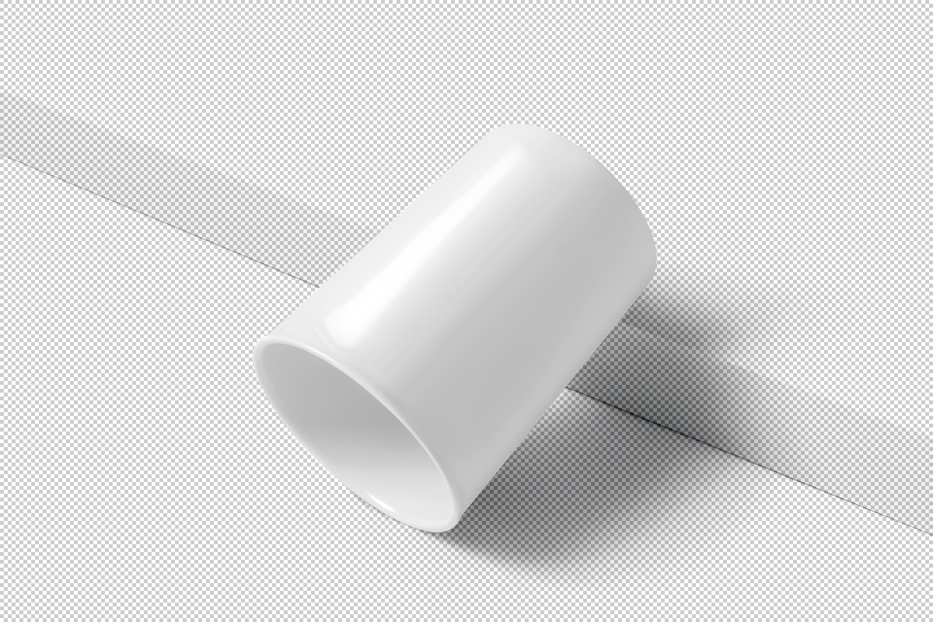 advertising tumbler mock-up