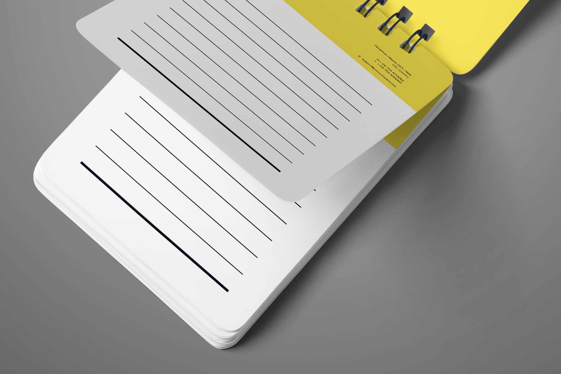 branding notebook mock-up