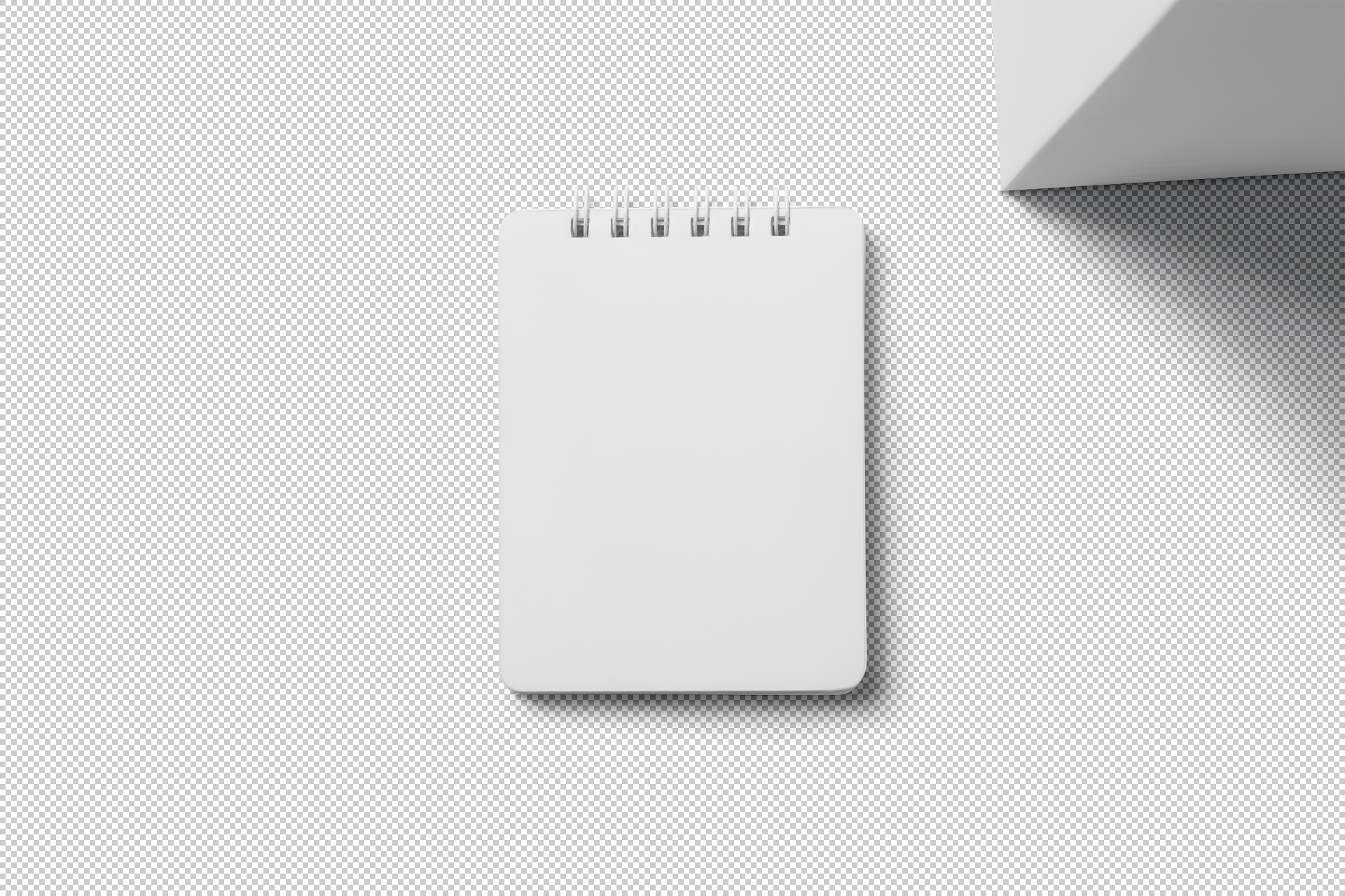 business memo pad mock-up