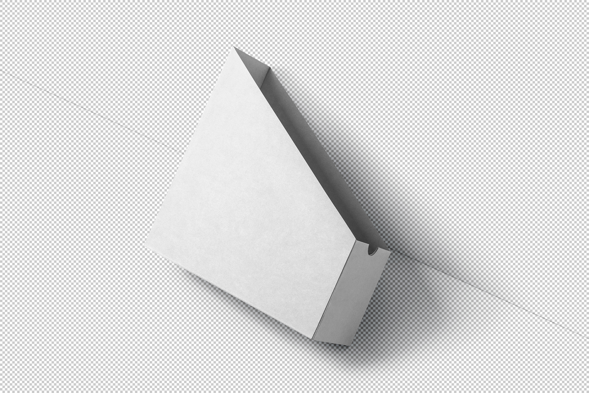 brown paper holder mockup
