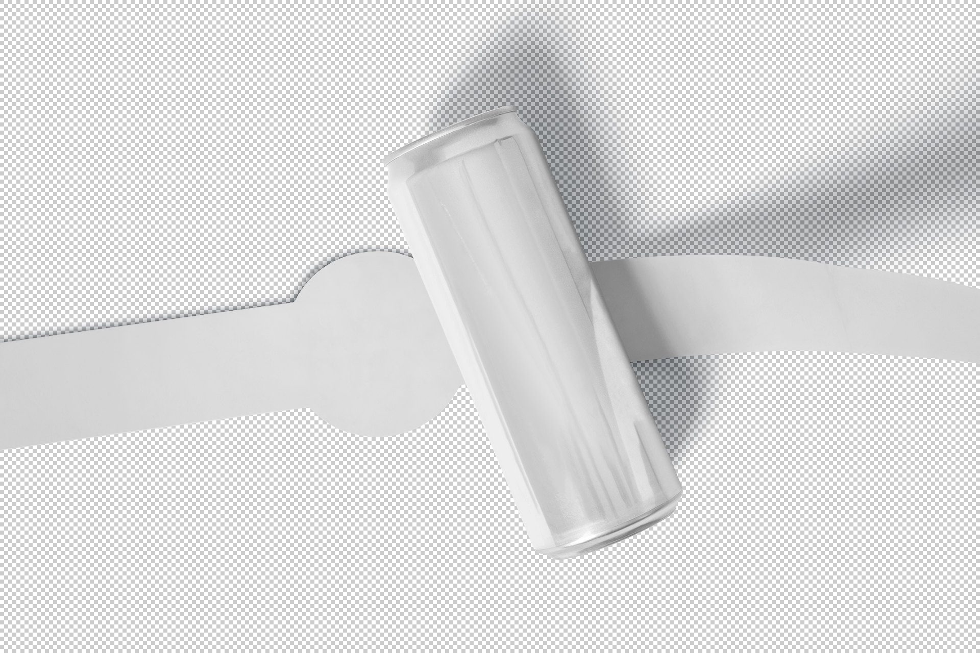 aluminum drink can PSD