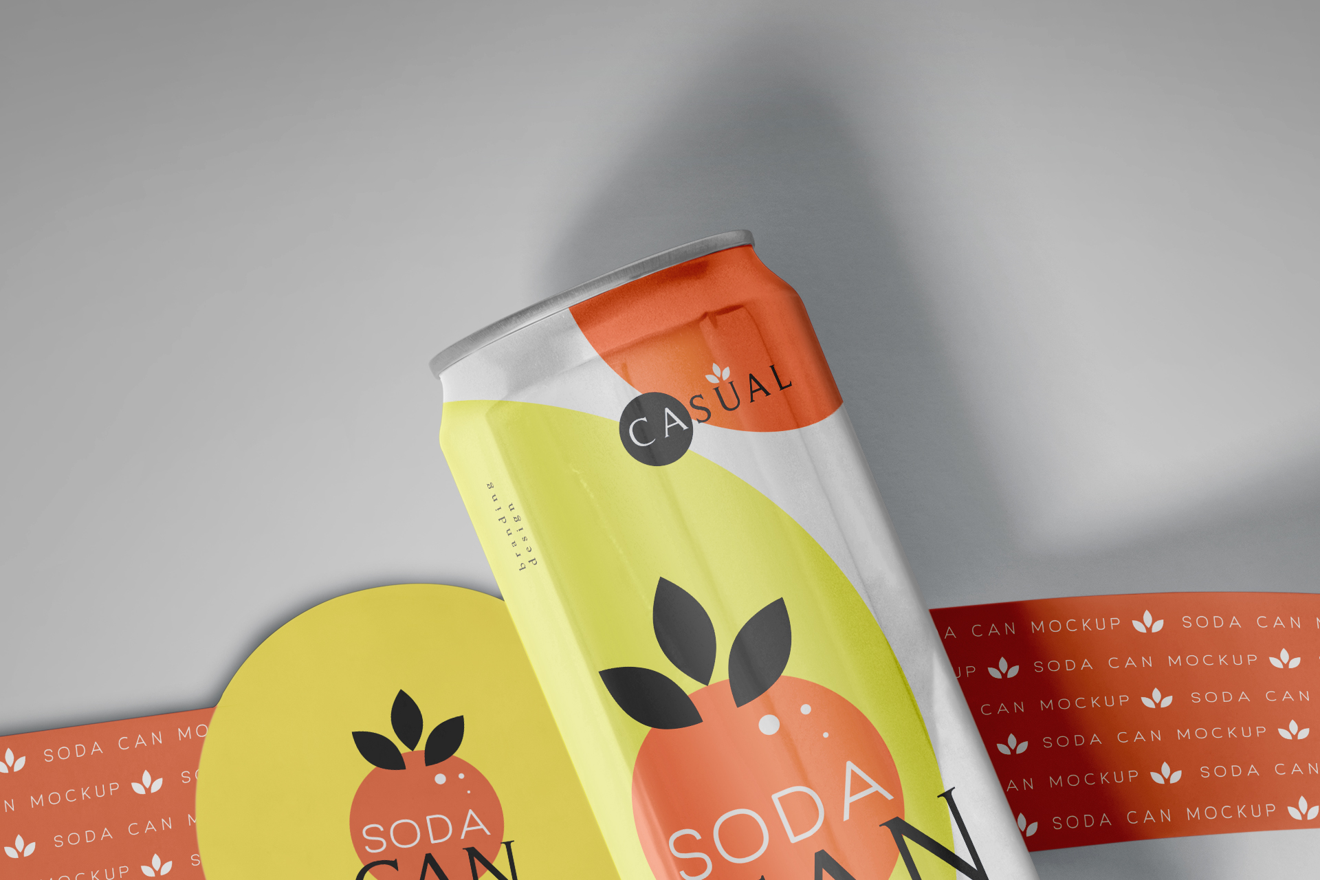 aluminum drink can PSD