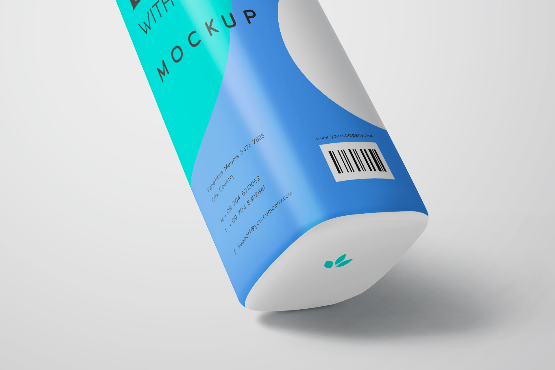 customizable packaging mock-up