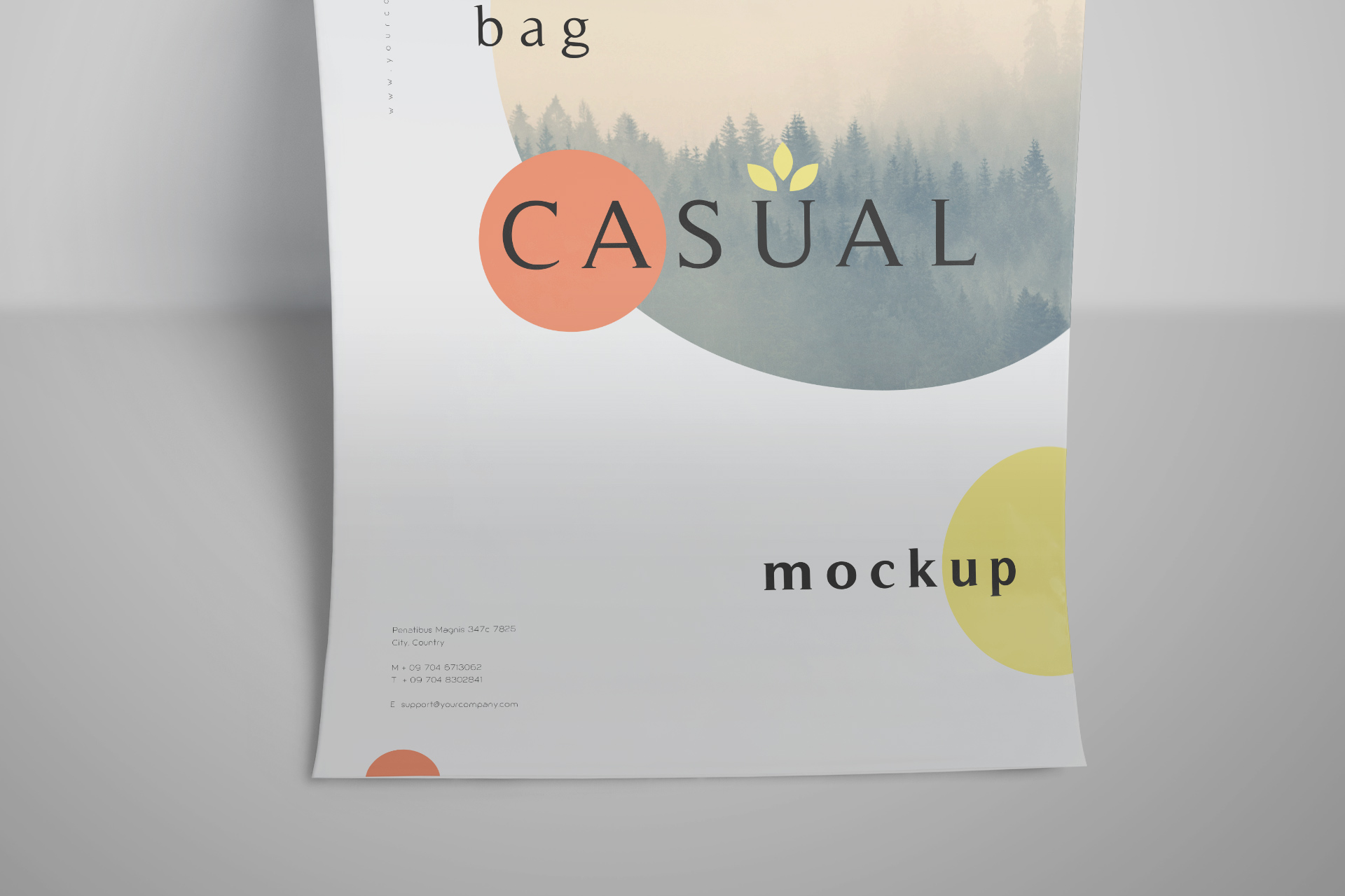 bag design mockup