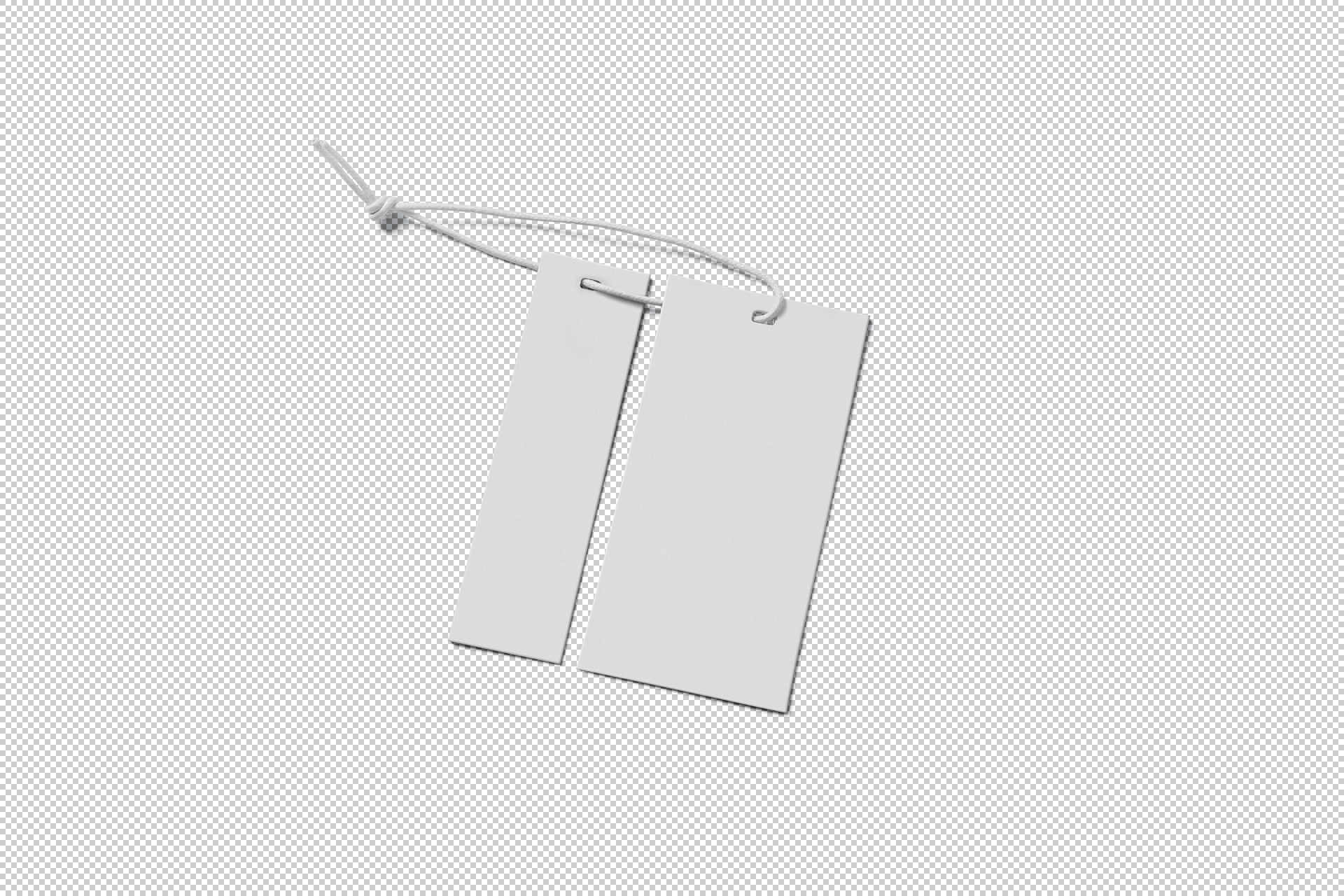 apparel label mock-up