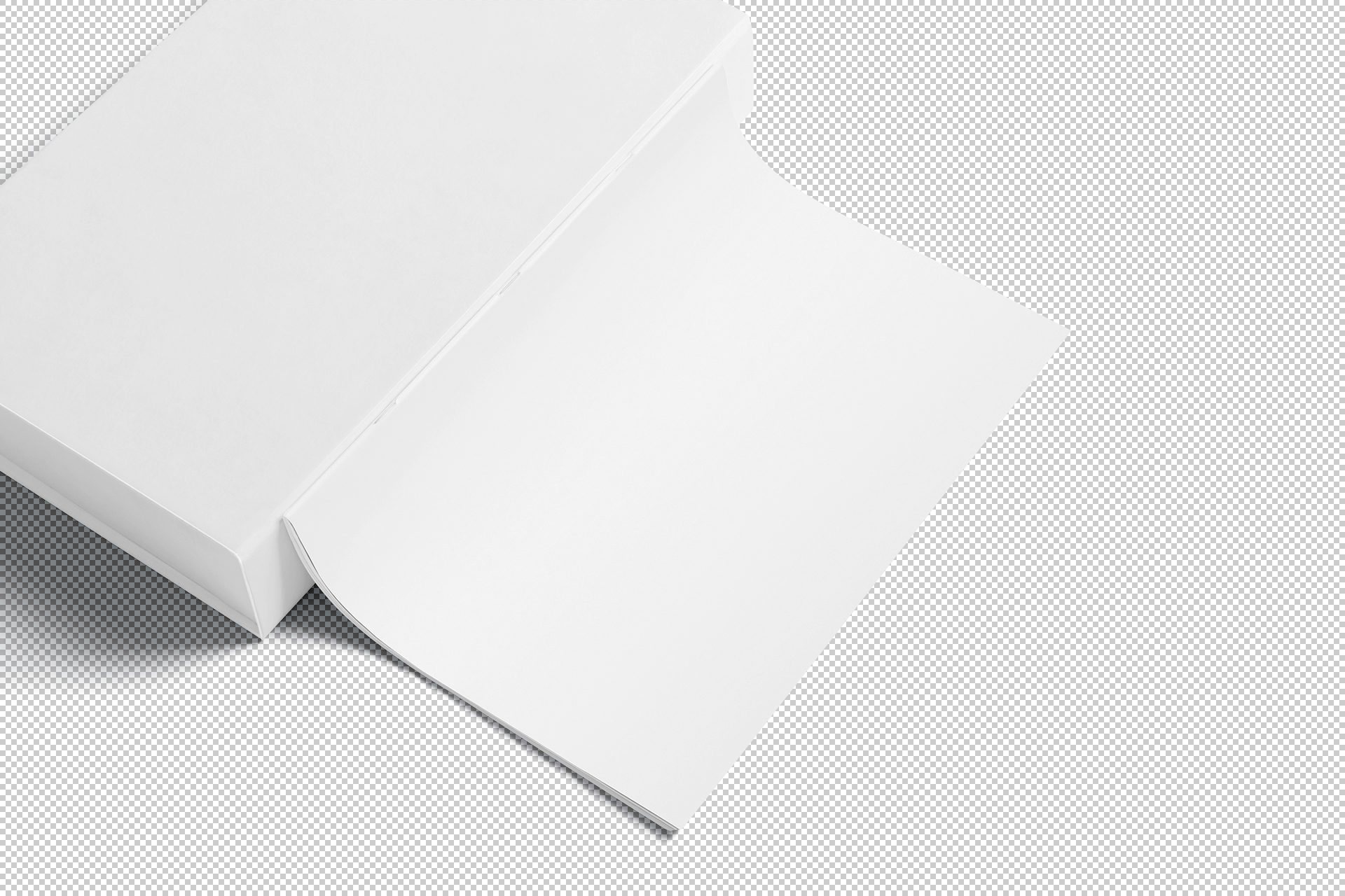 advertising magazine mock-up