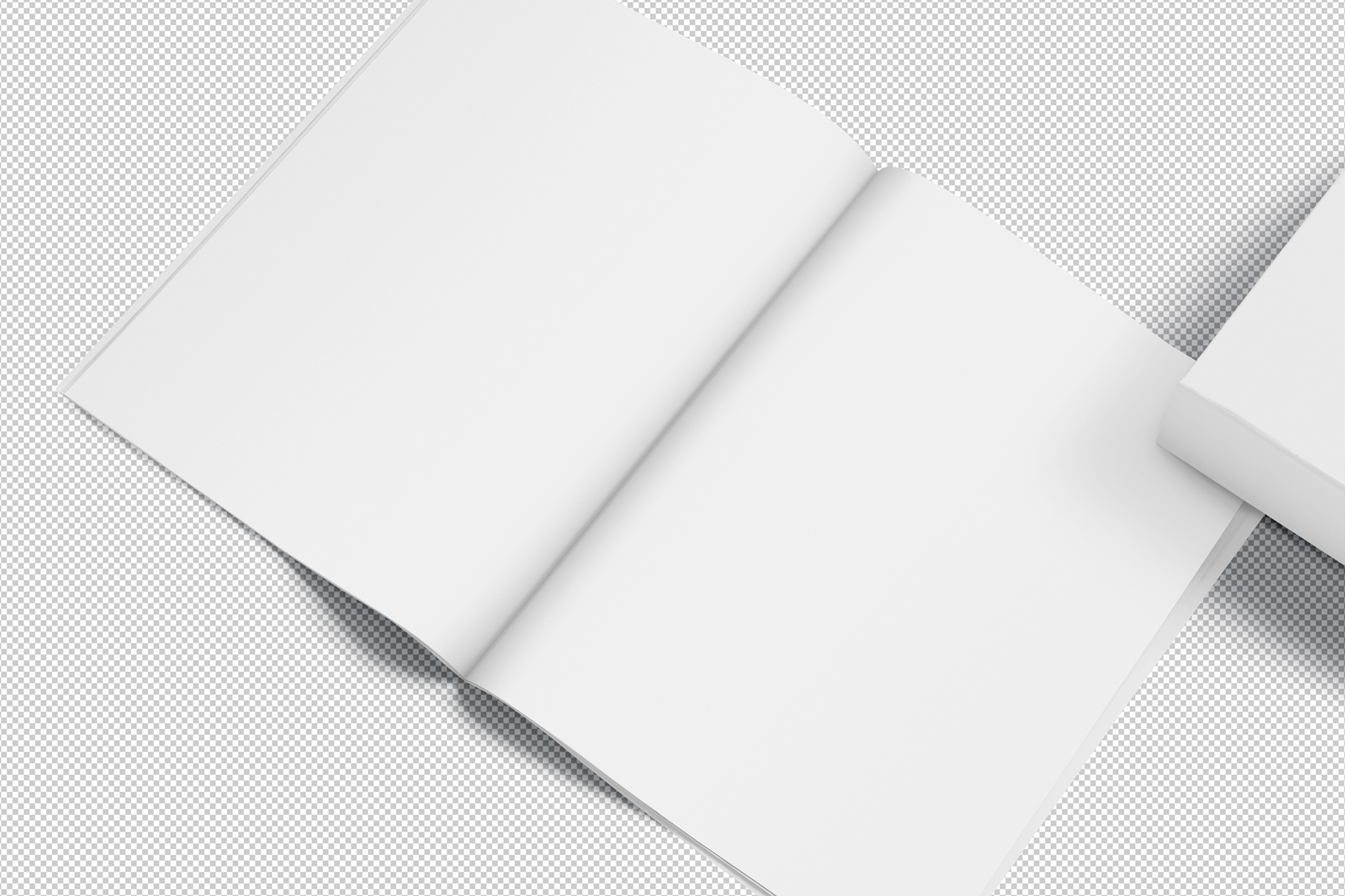advertising magazine mock-up