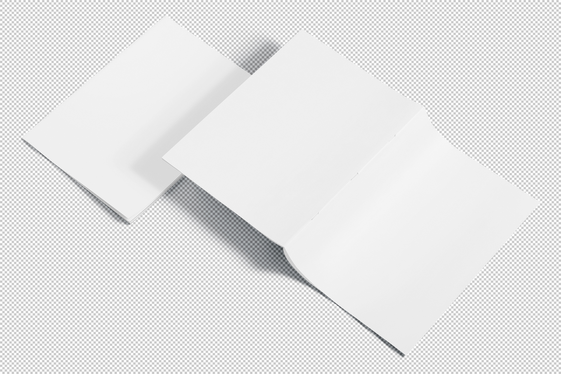 advertising magazine mock-up
