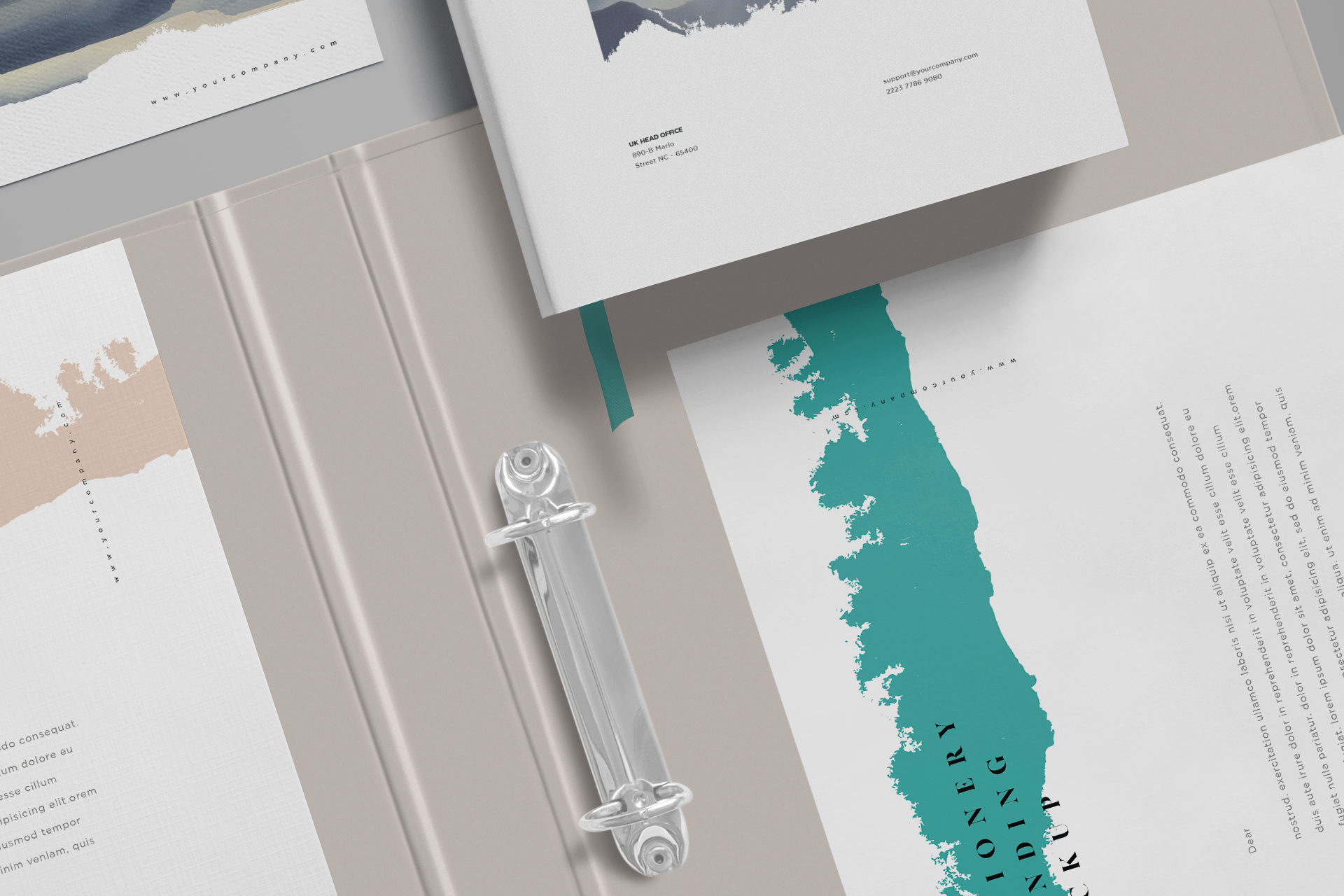 business card mockup