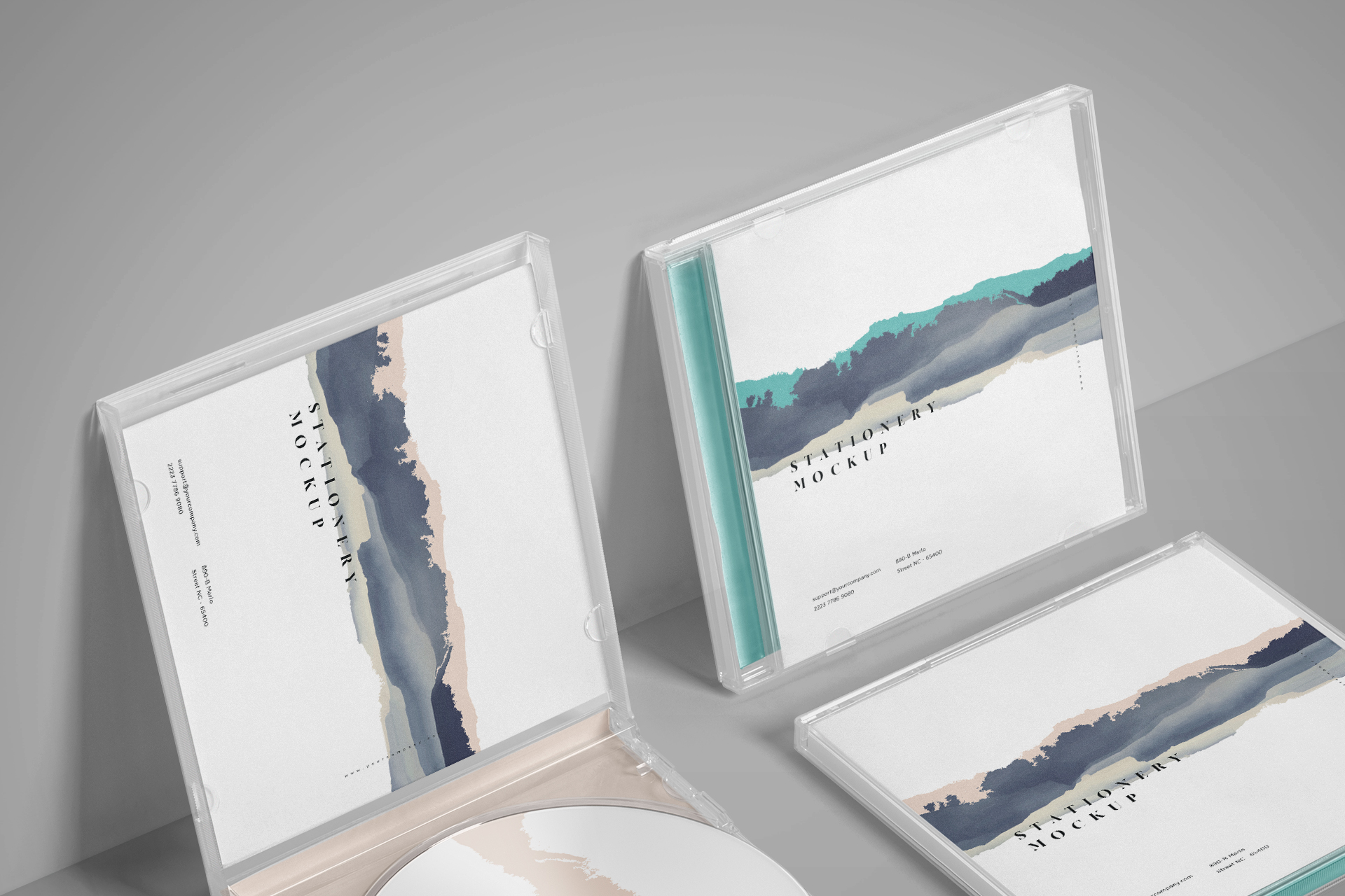 album cover template
