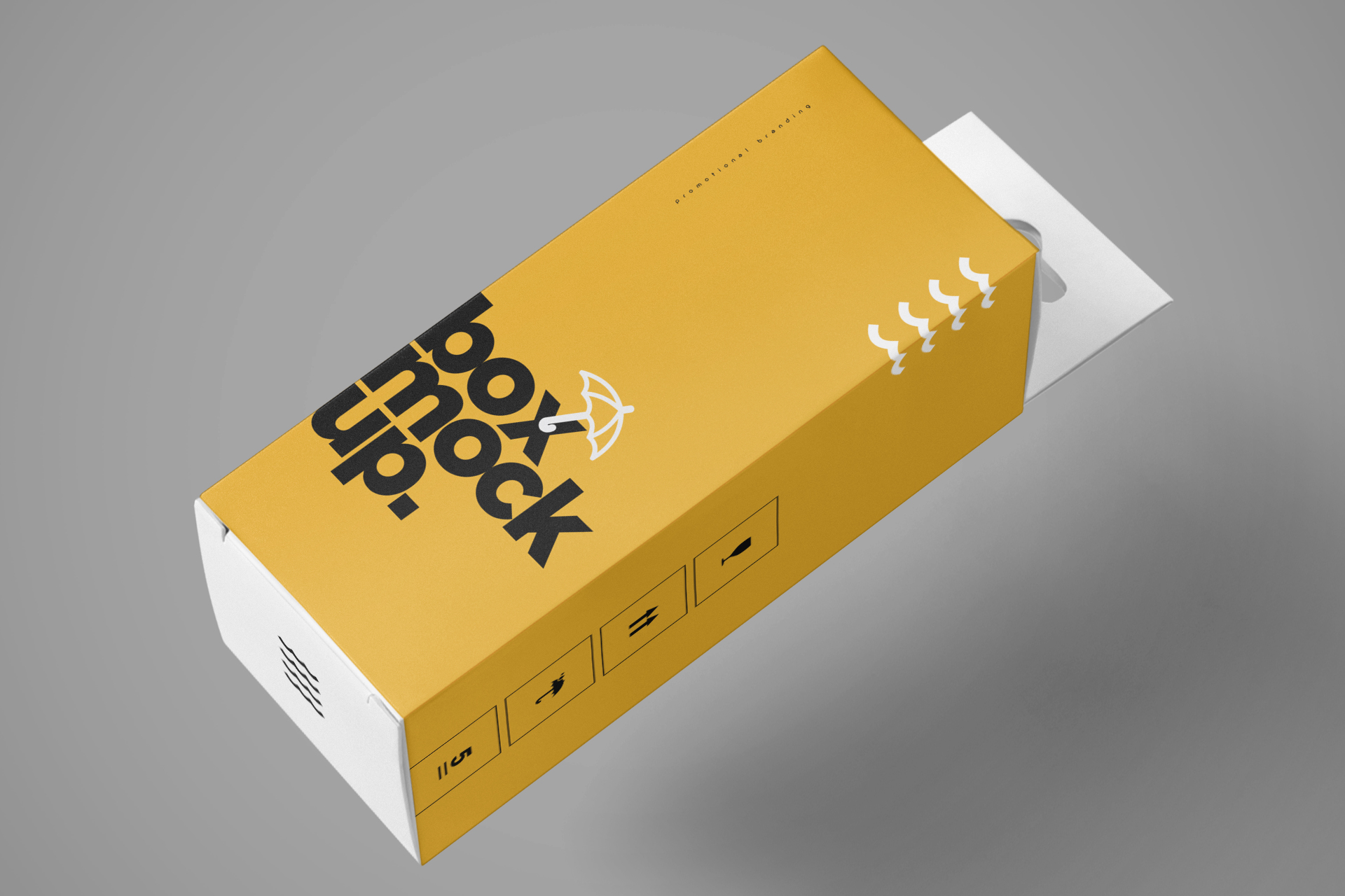 3D box mock-up