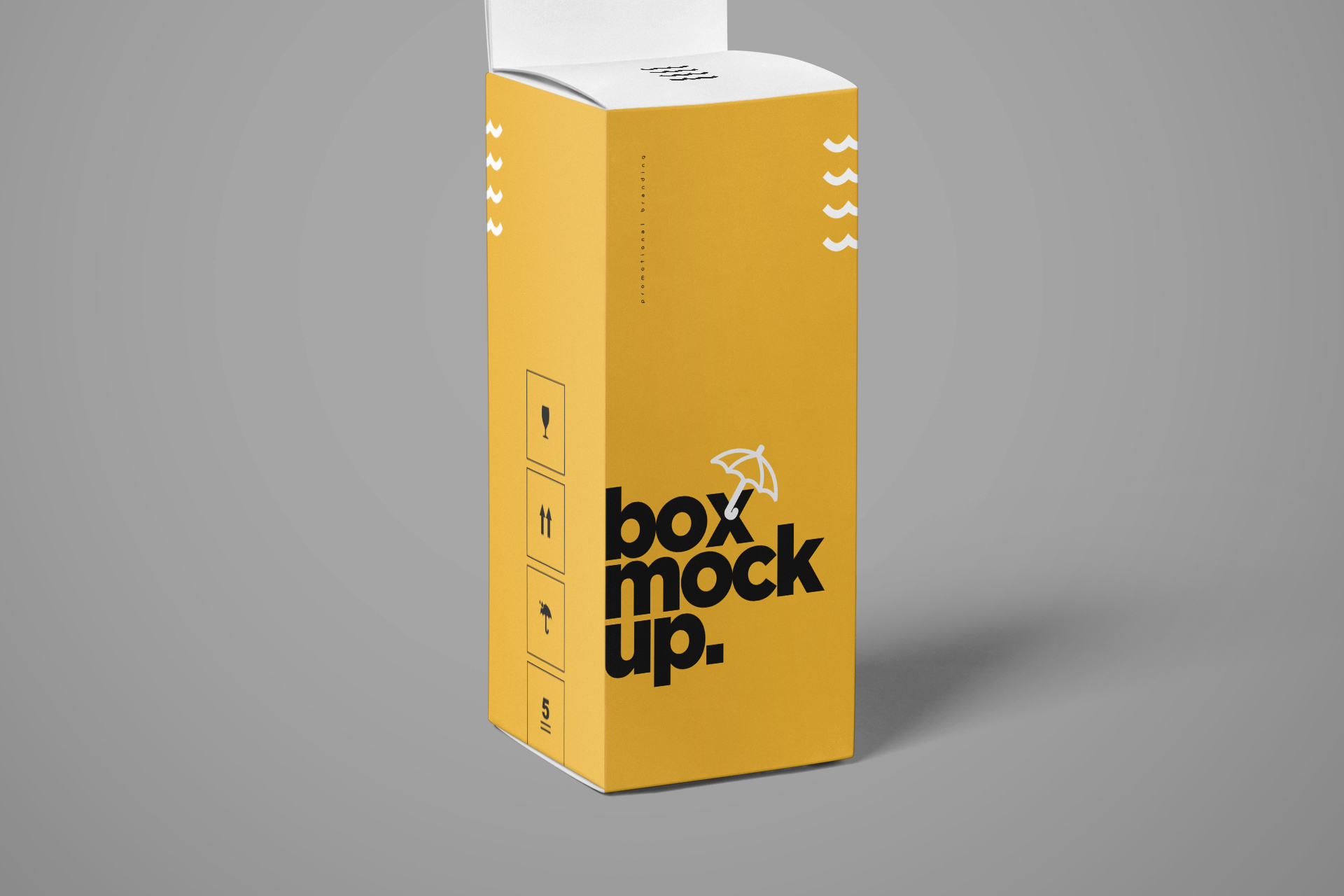 3D box mock-up