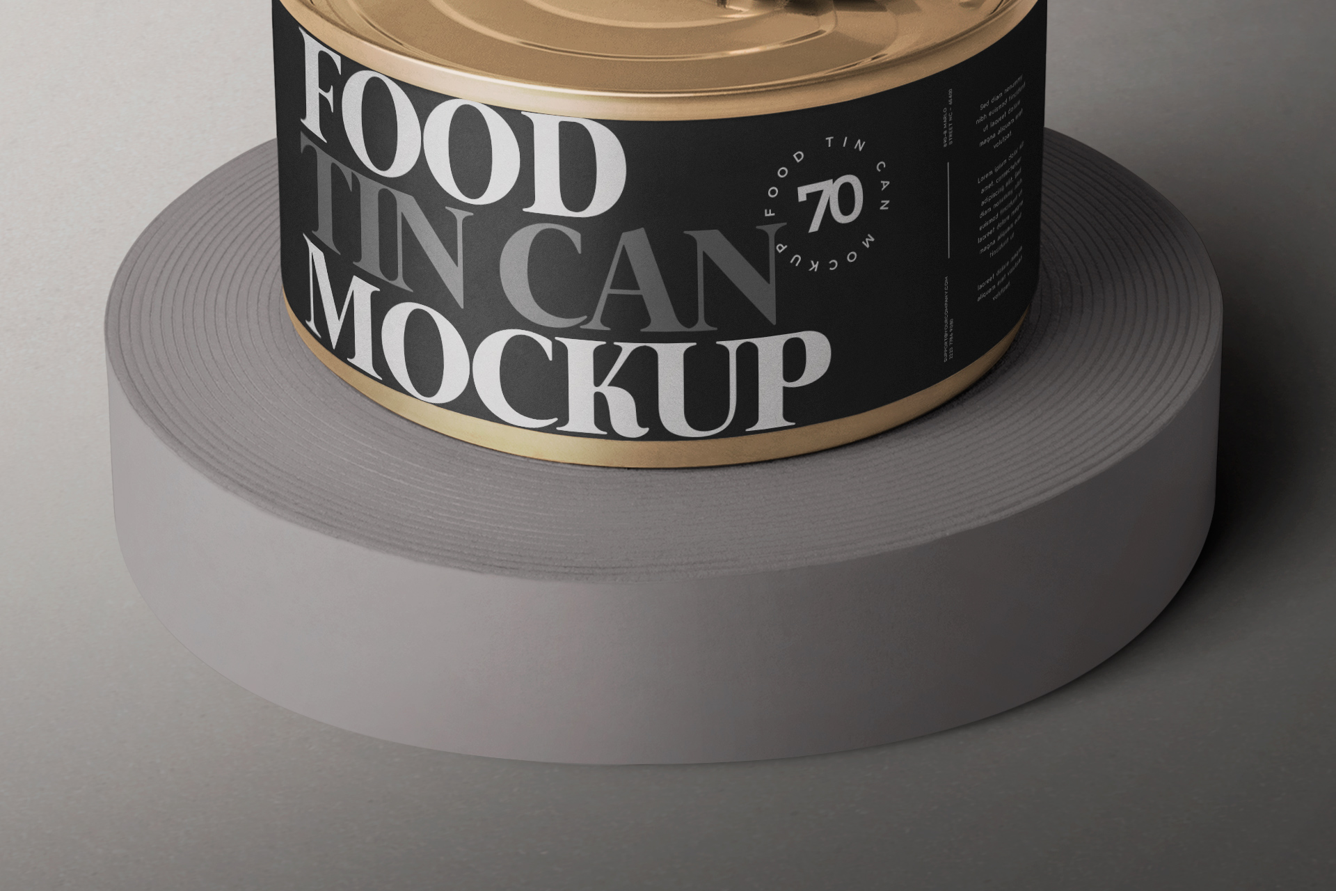 canned food packaging