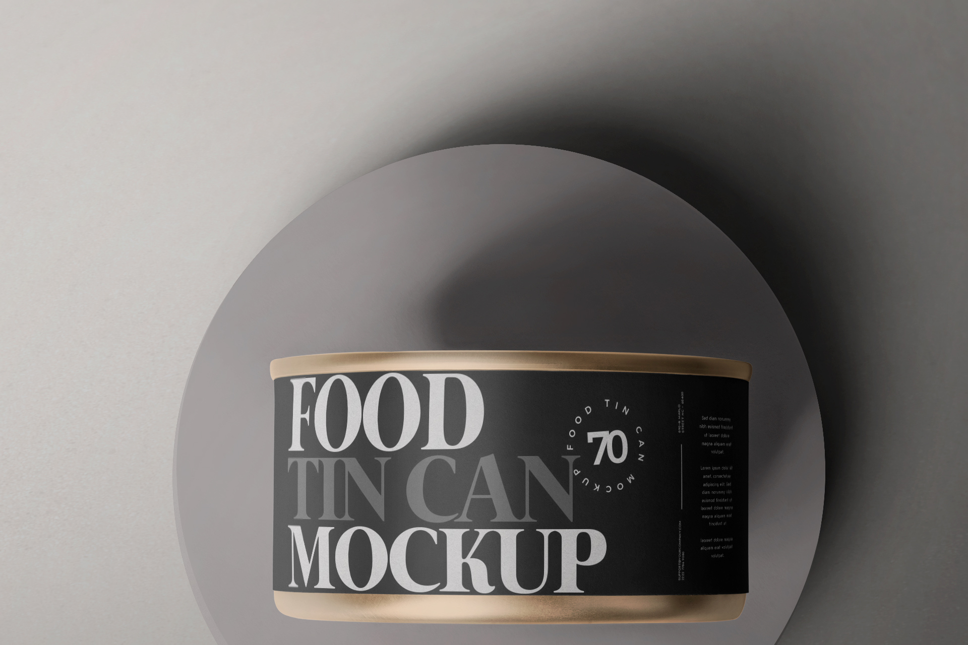 canned label template