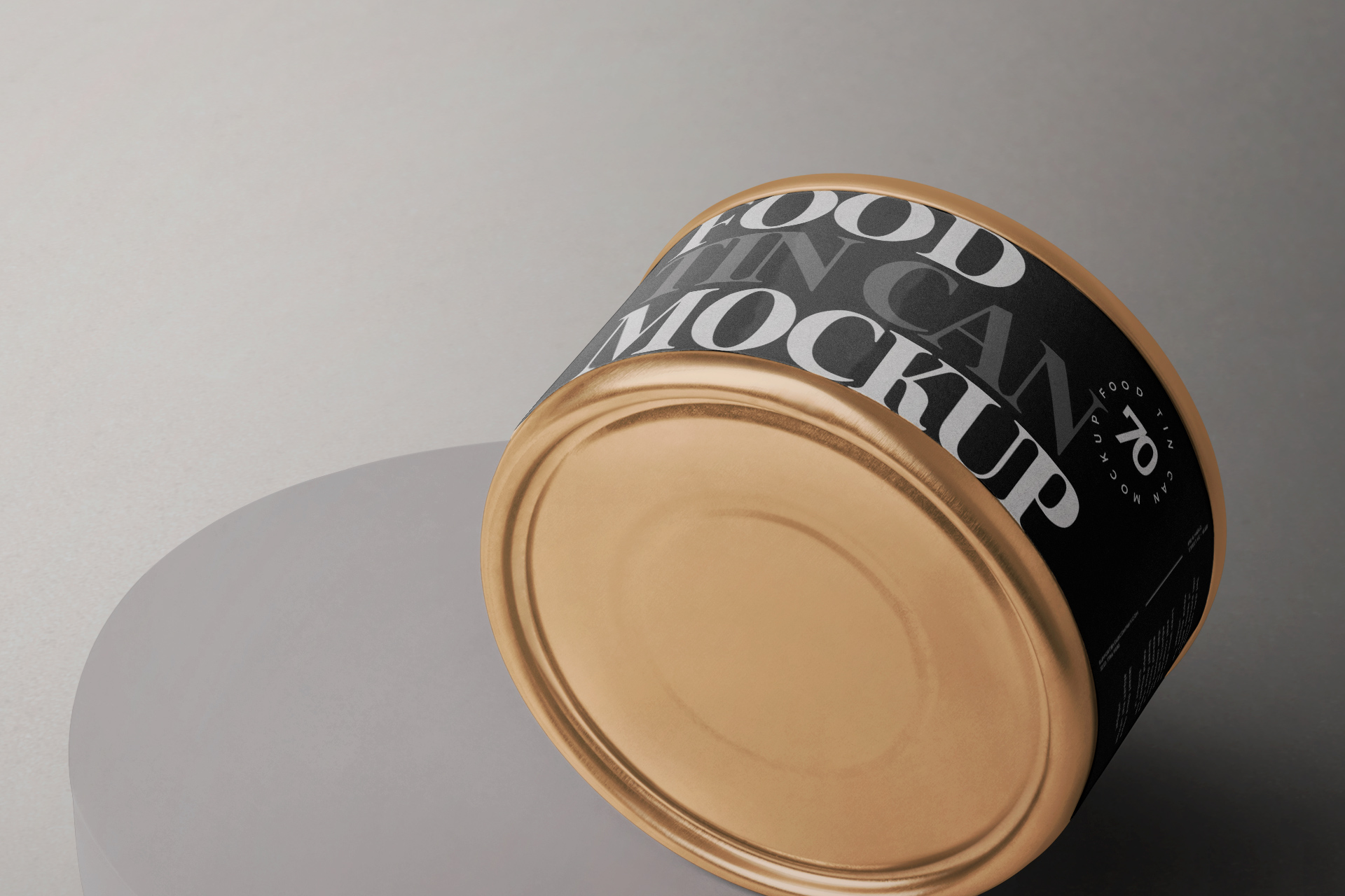 canned goods mockup