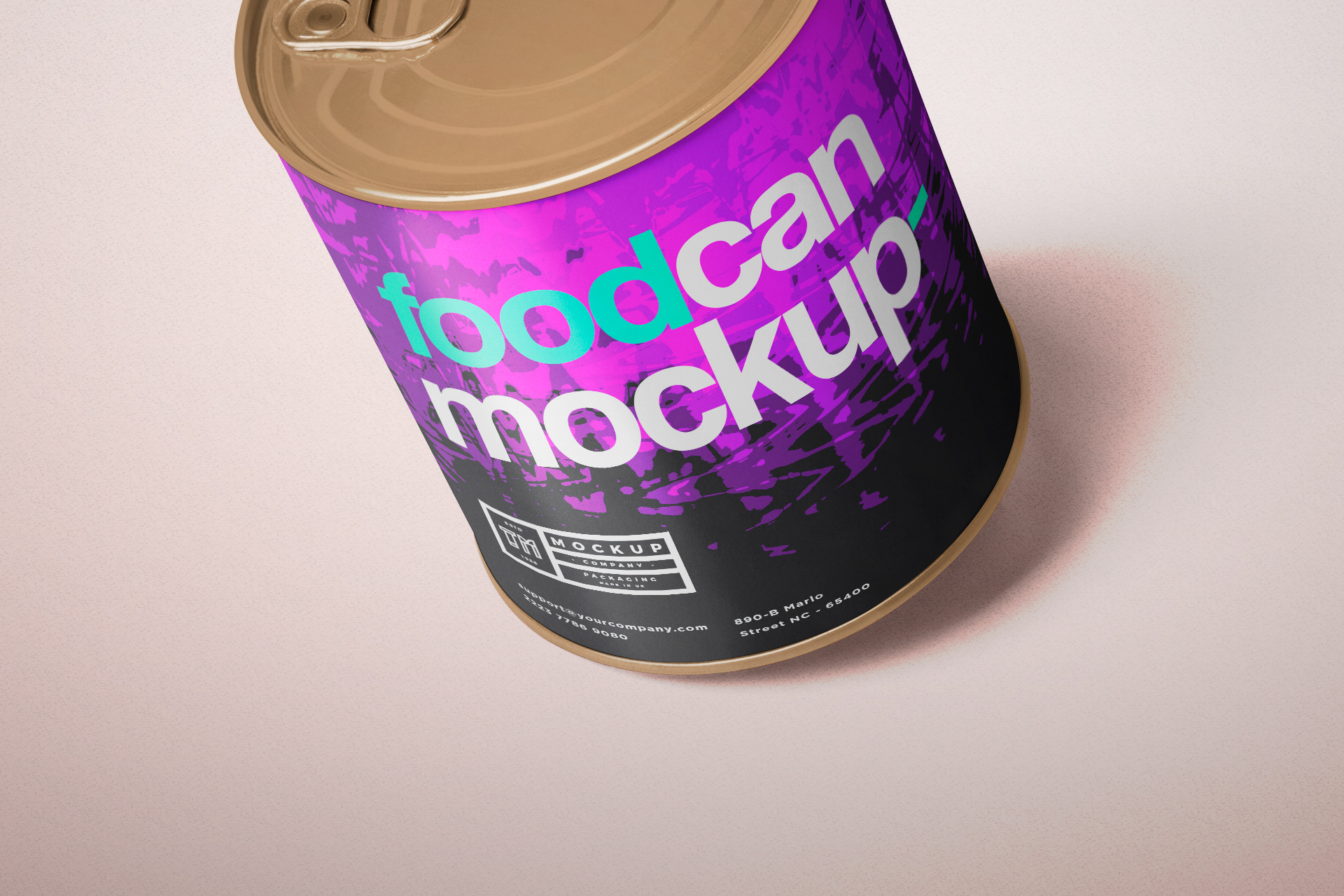 aluminum can branding