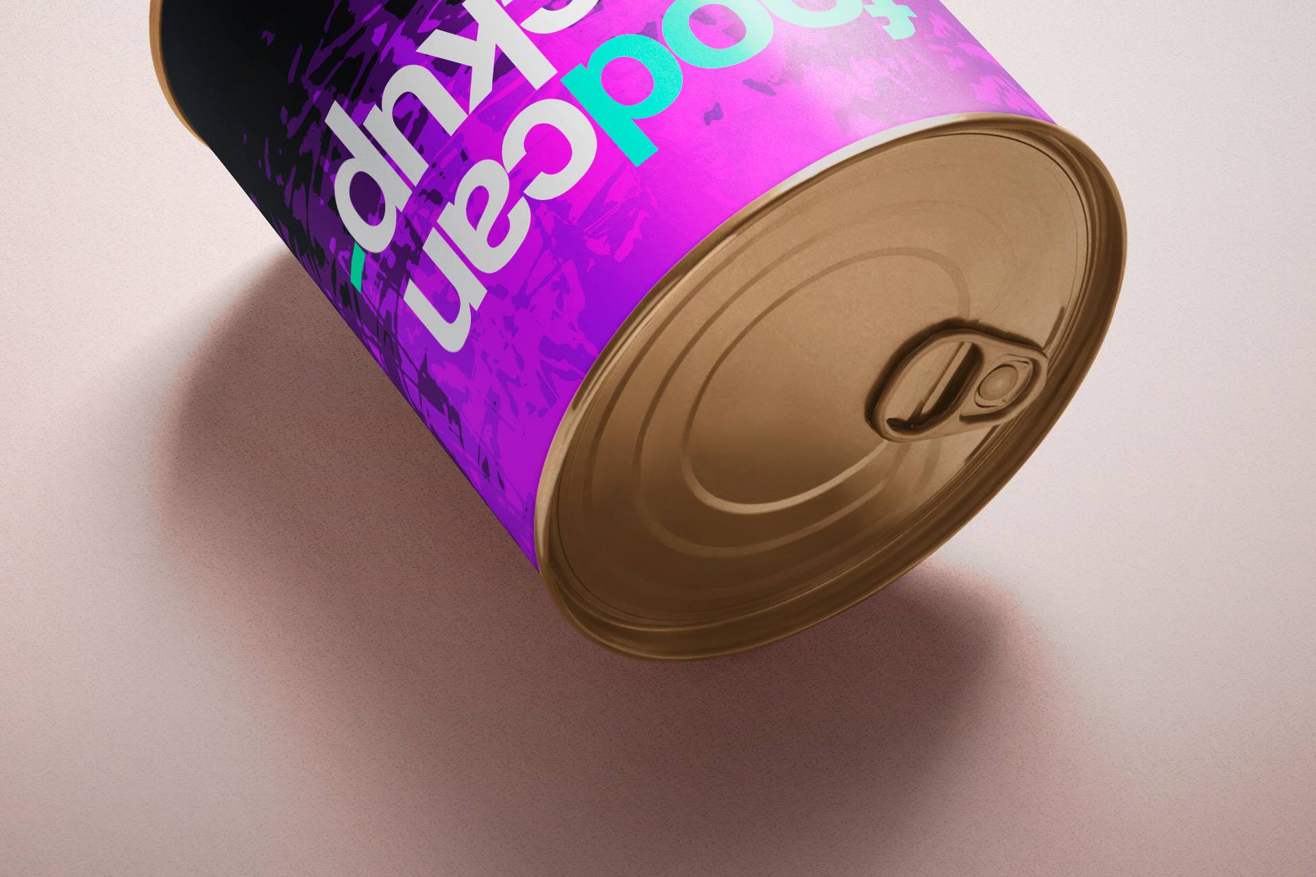 3D tin can template