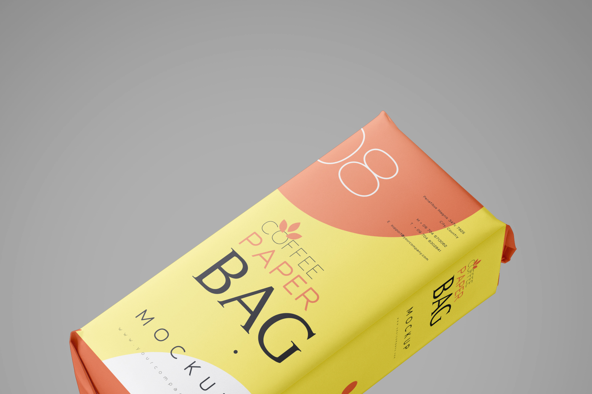 coffee branding PSD