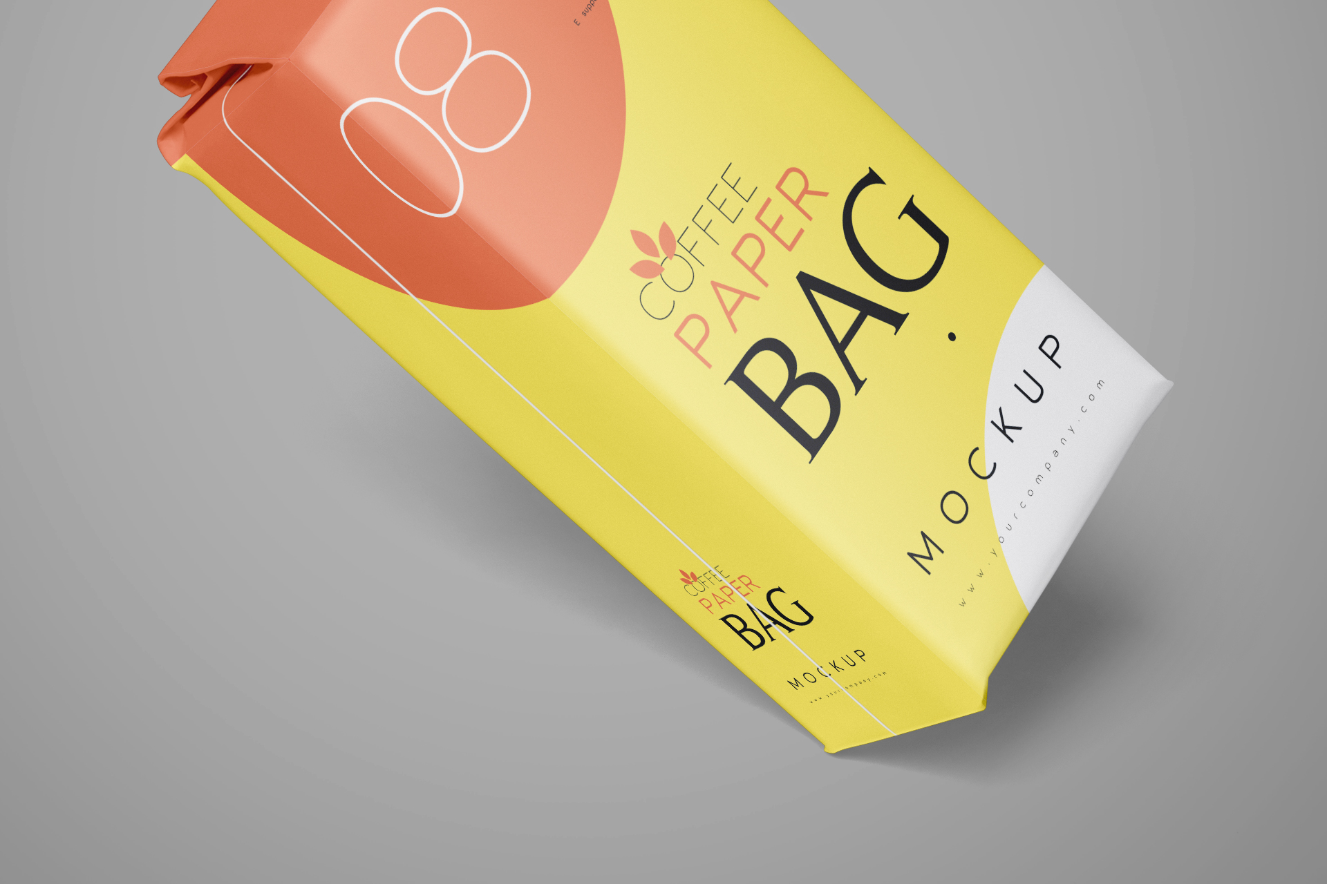 coffee pouch PSD