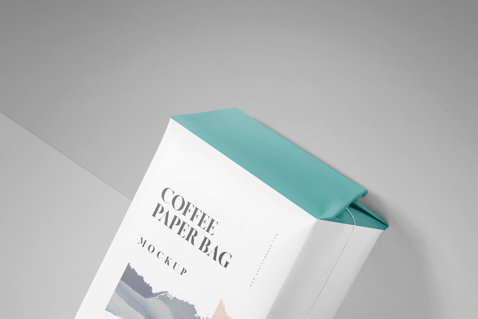 3D coffee bag design
