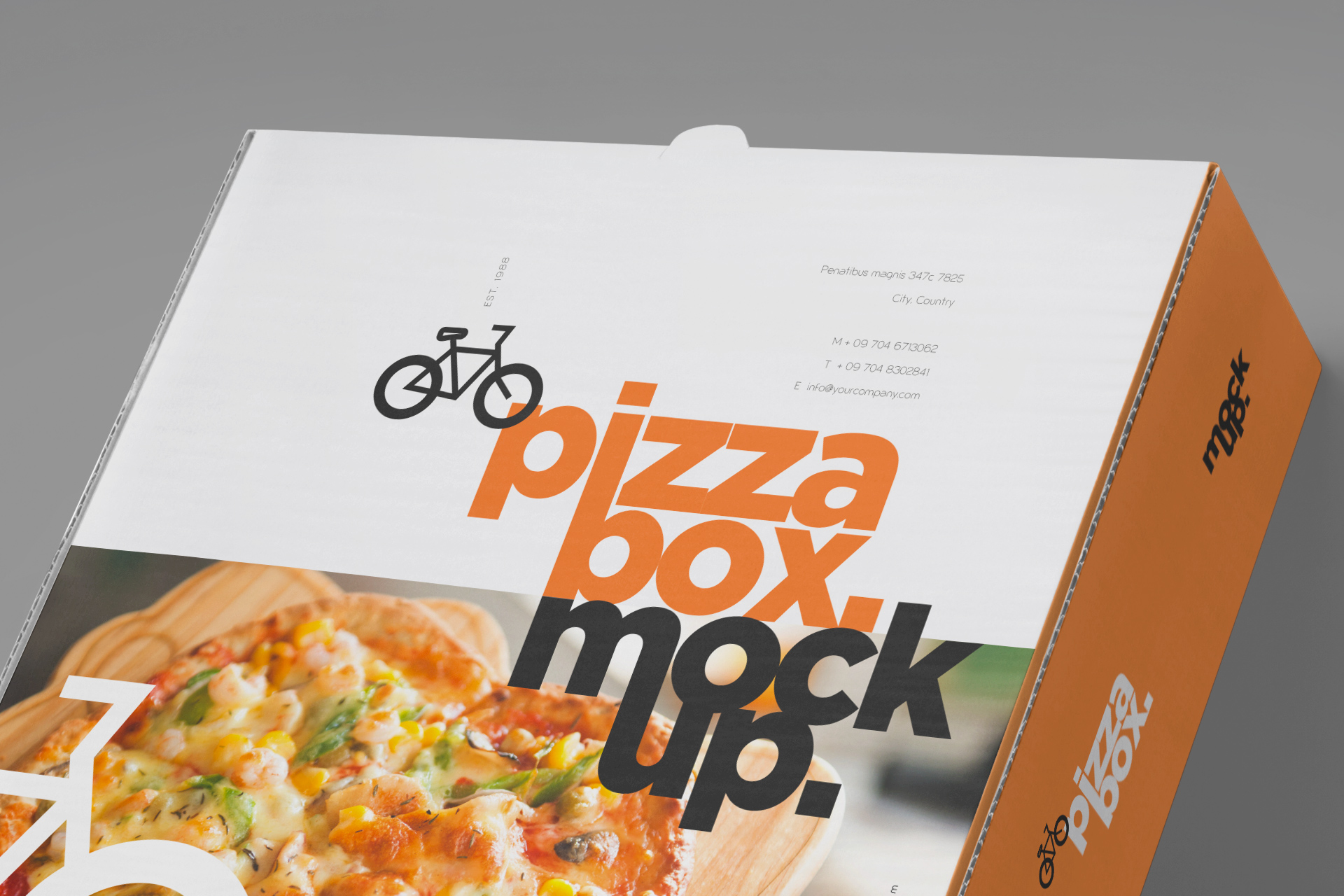 cardboard food box