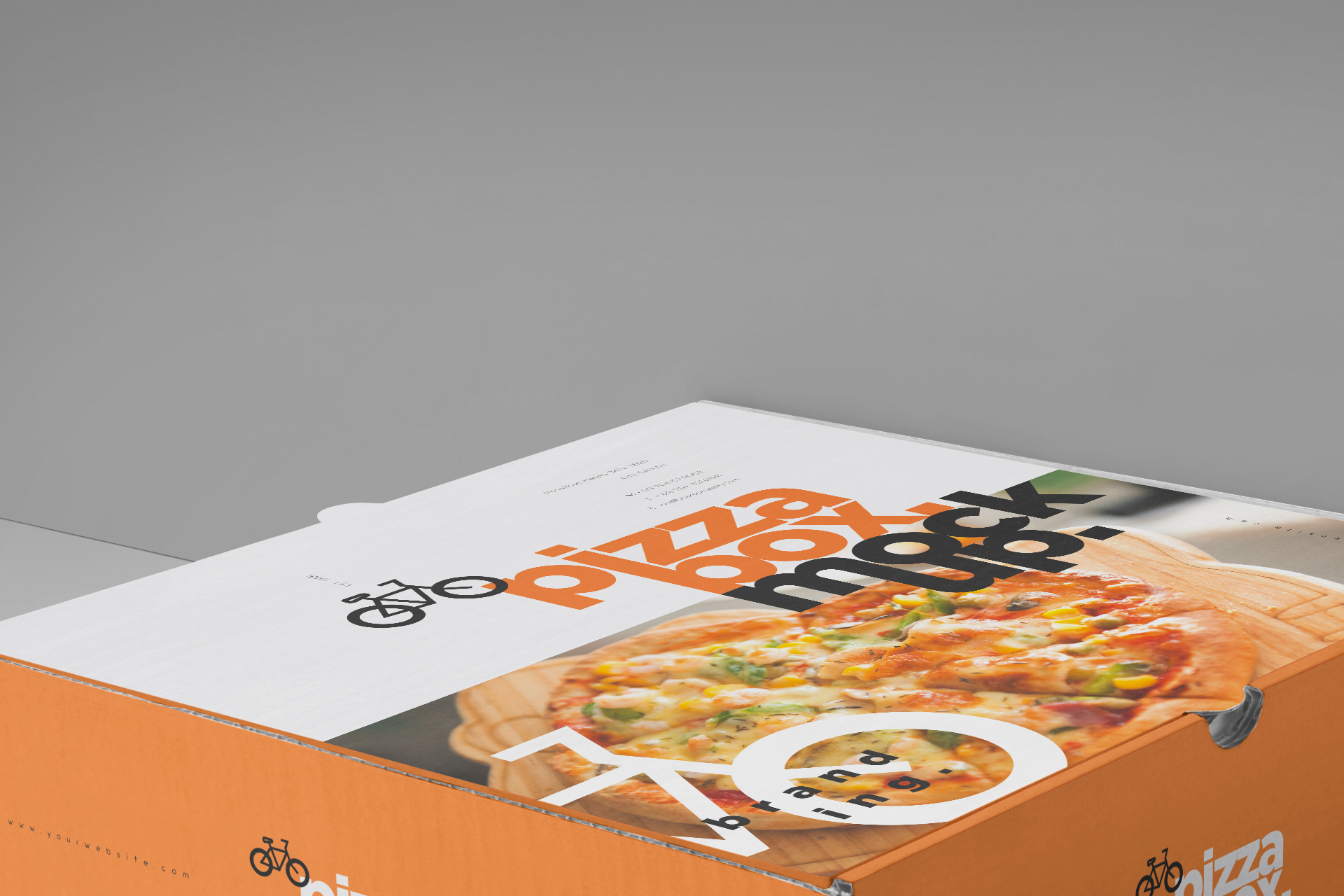 cardboard food box
