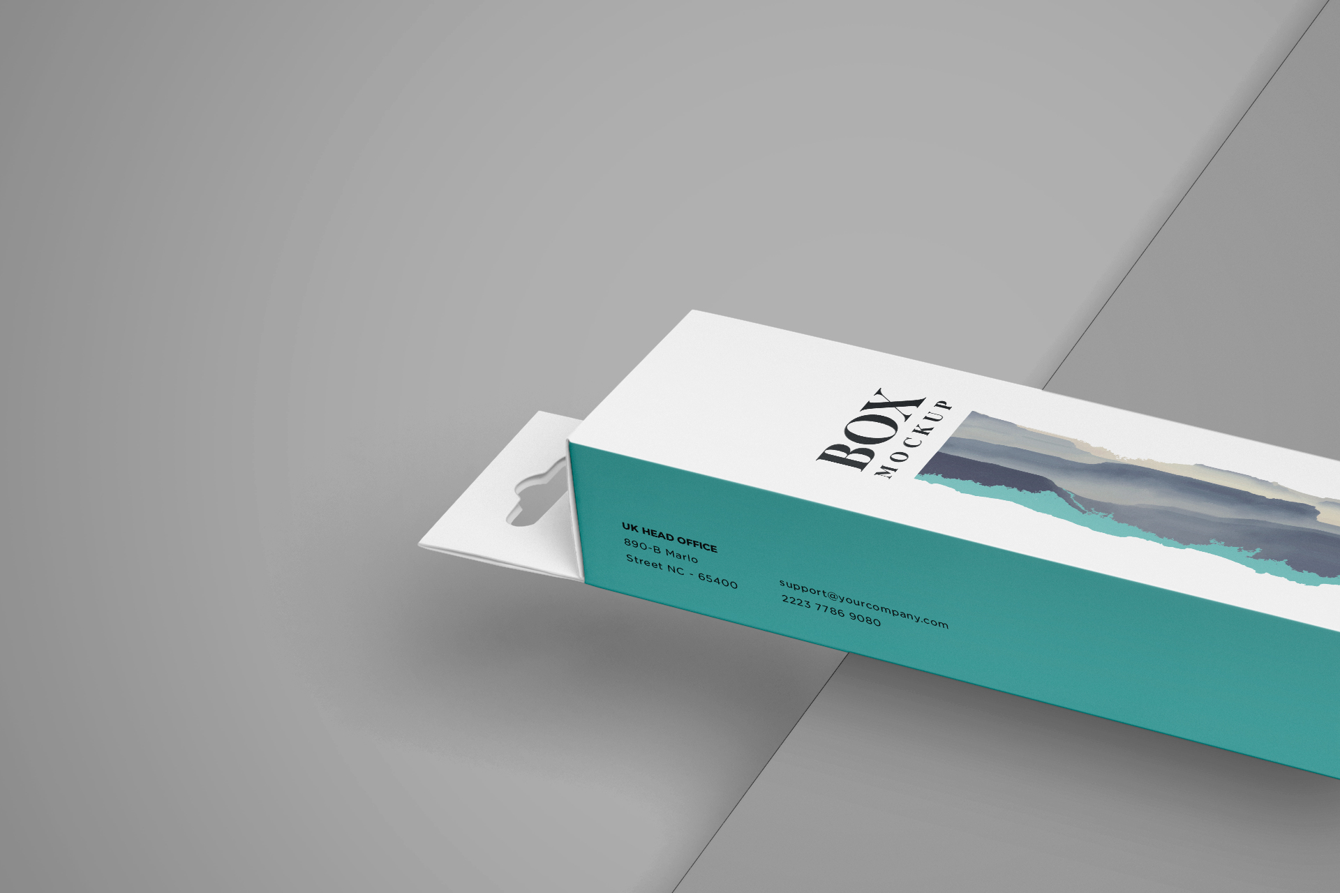 box mock up