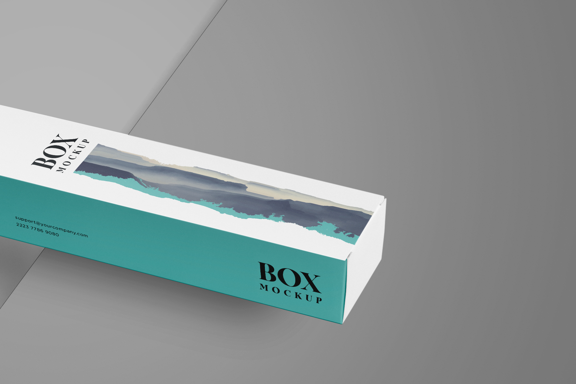 box mock up