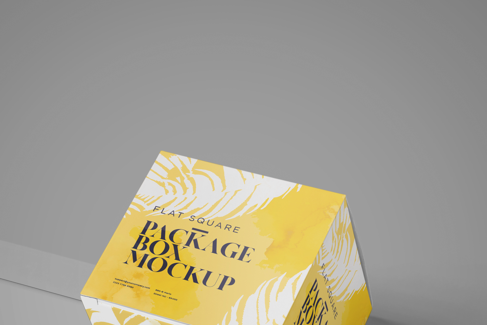 customizable box PSD