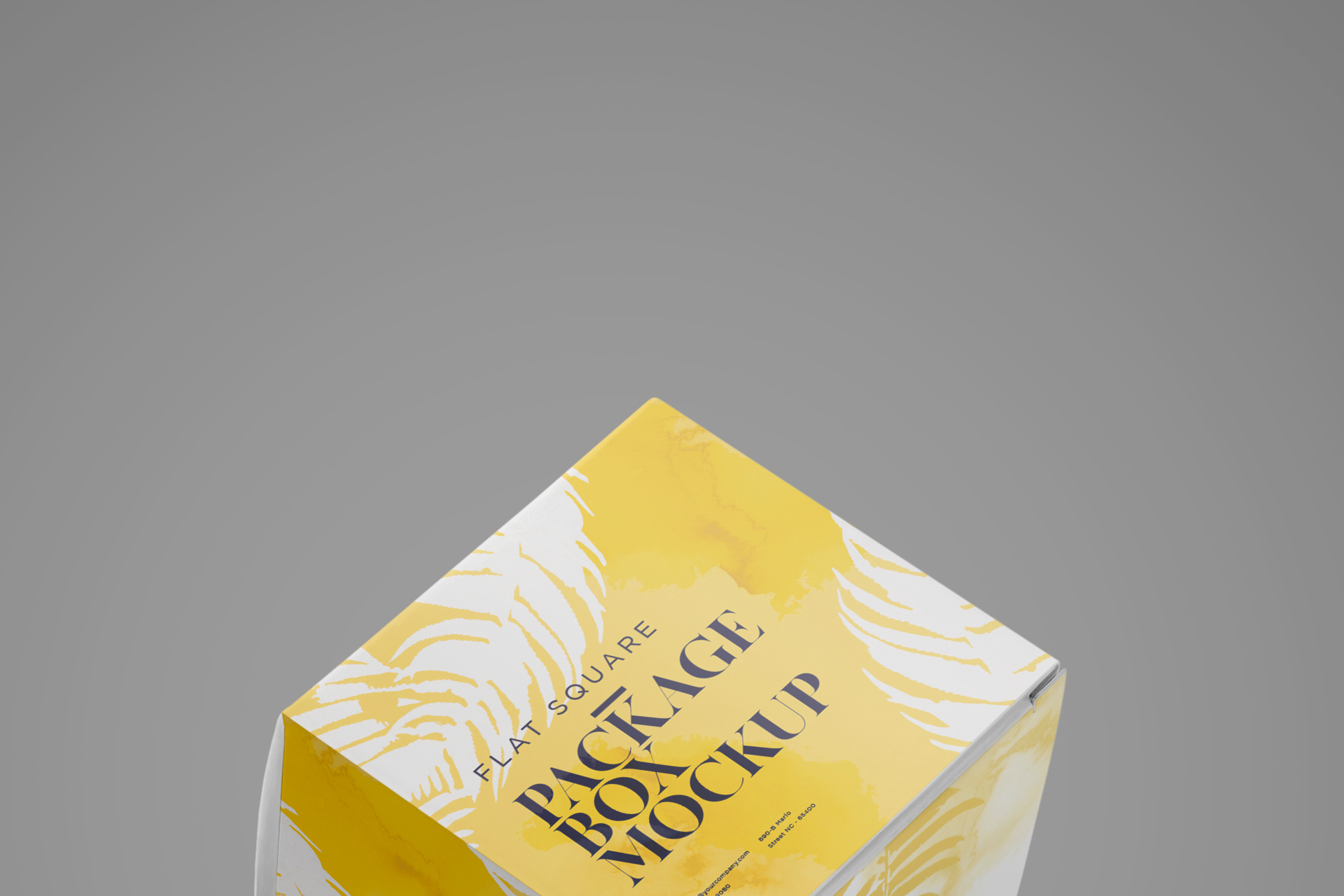 cardboard product box