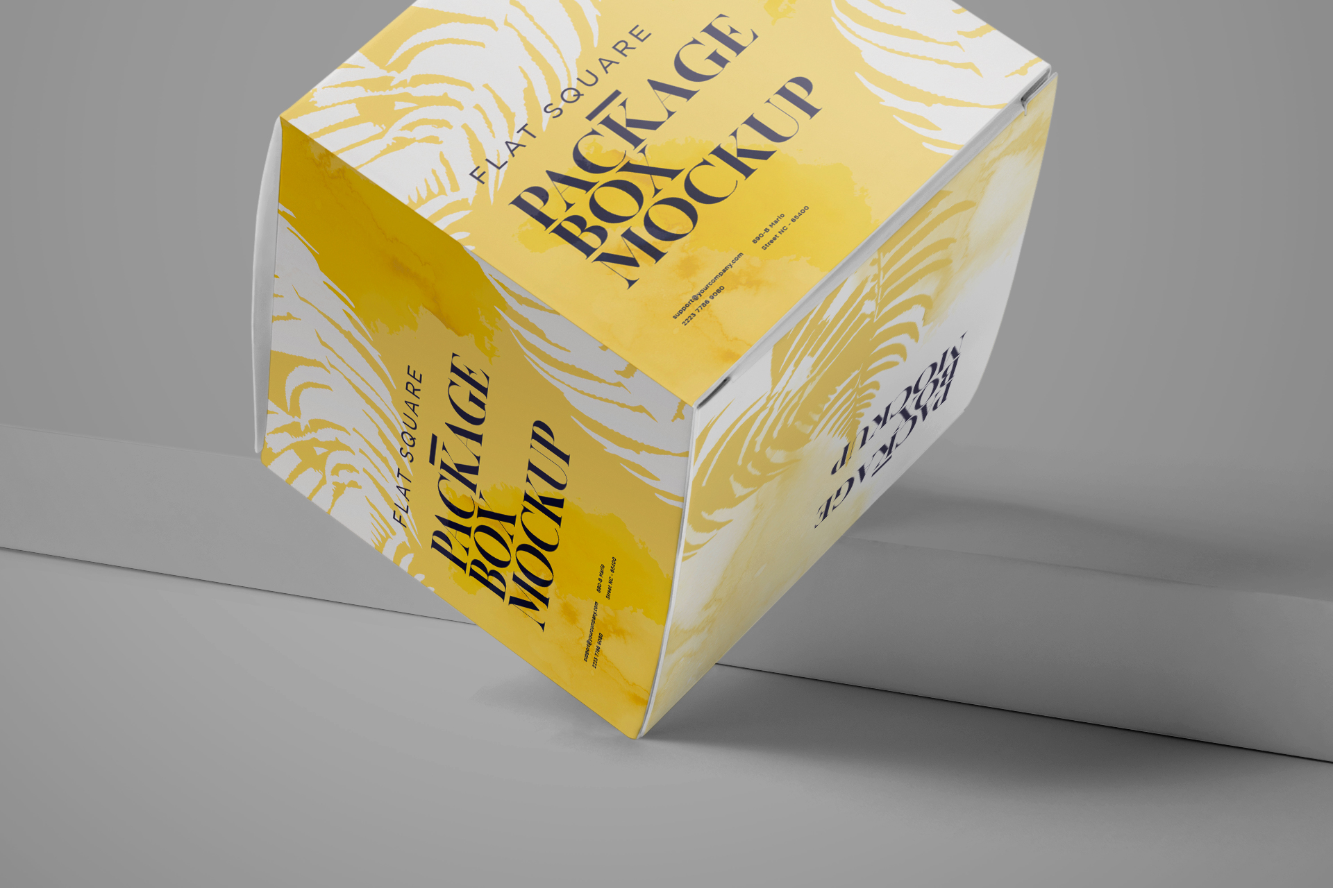 cardboard product box