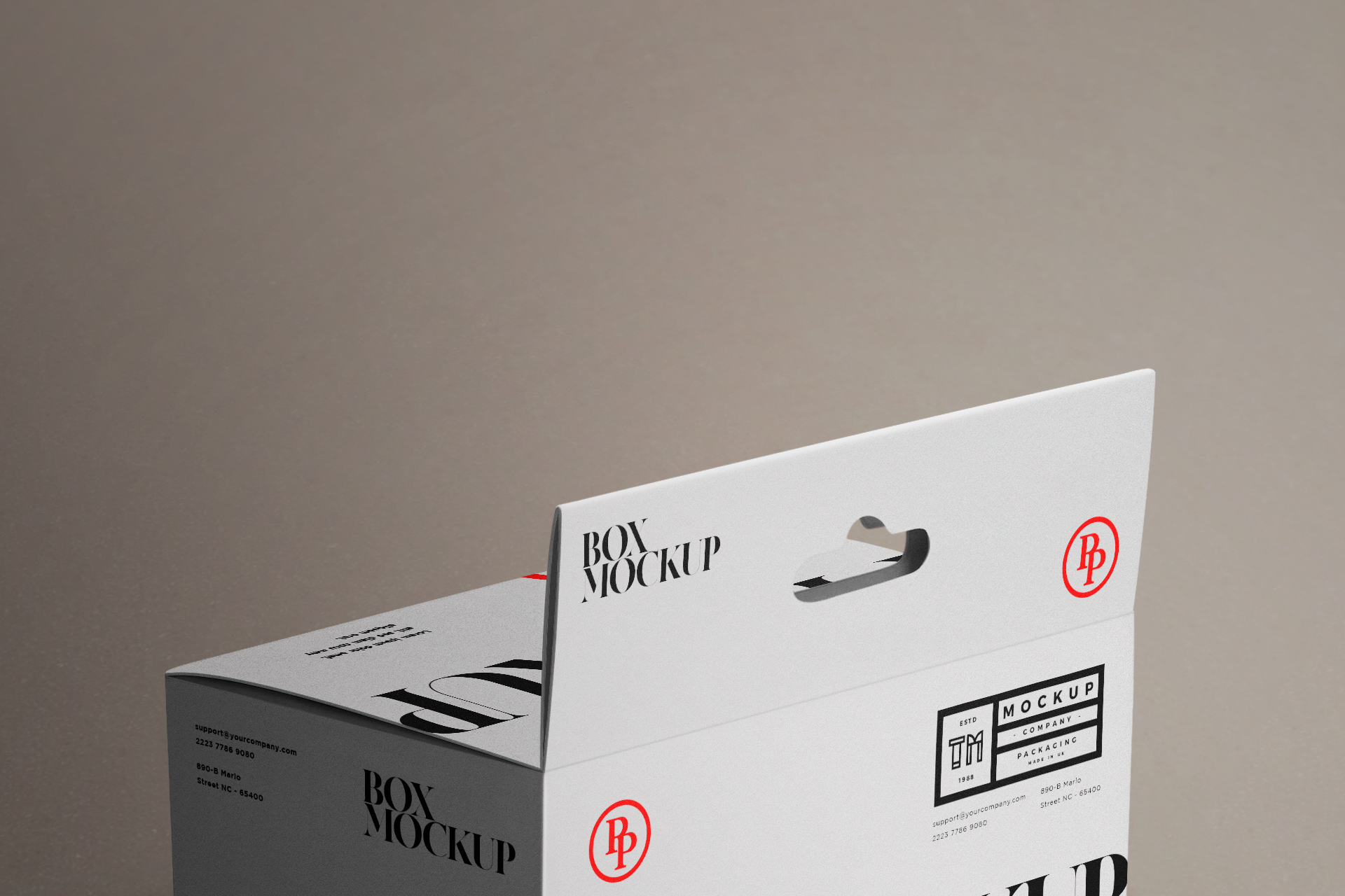 customizable branding PSD