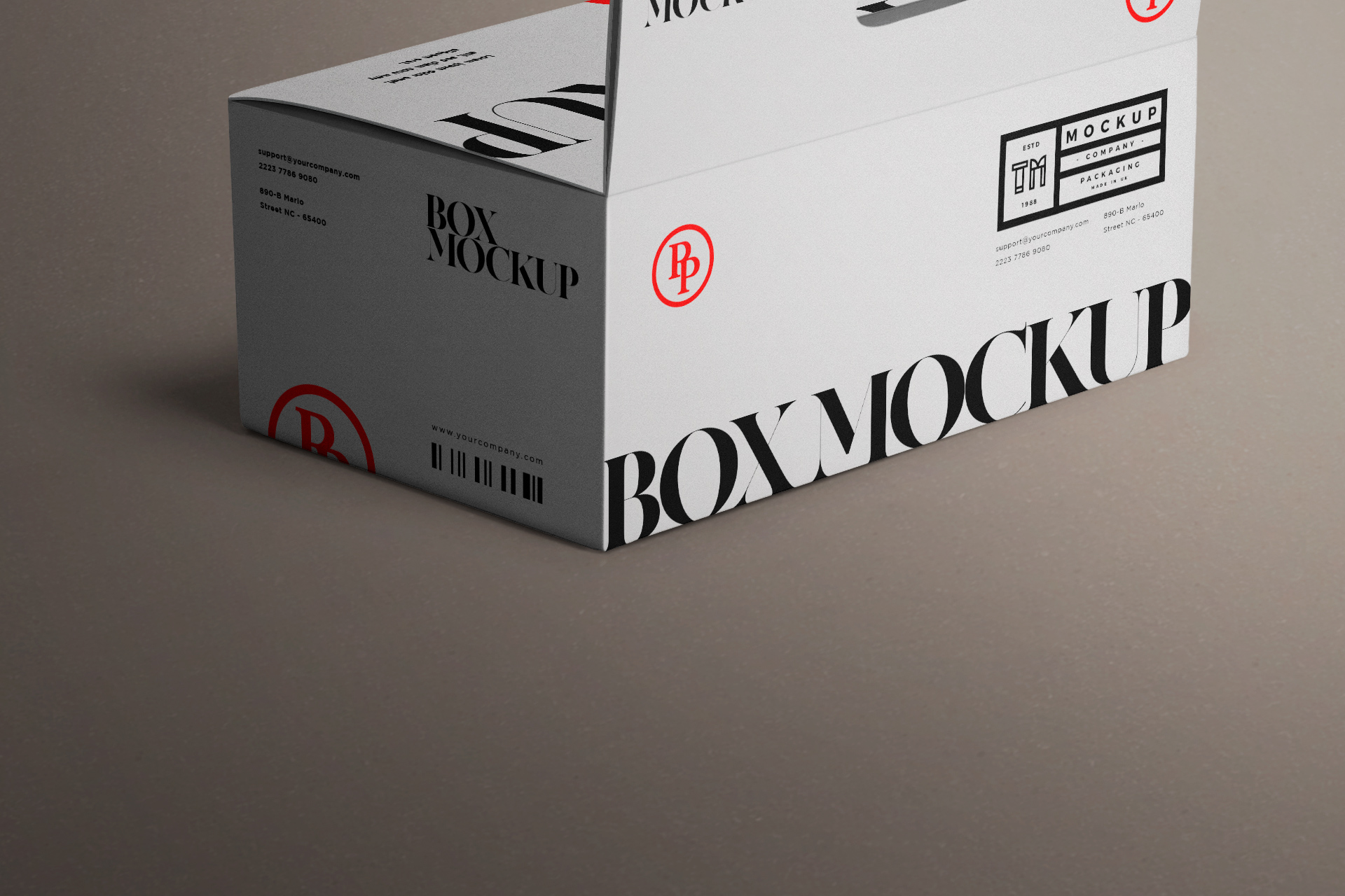 customizable branding PSD