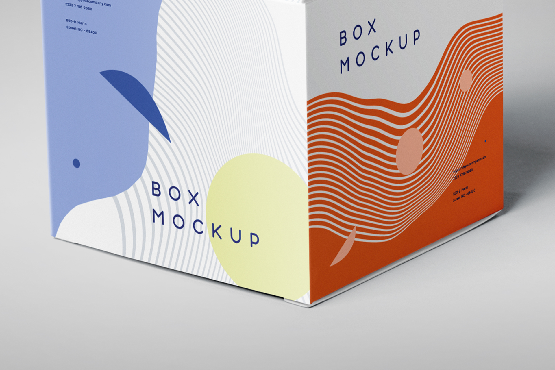 box mock up