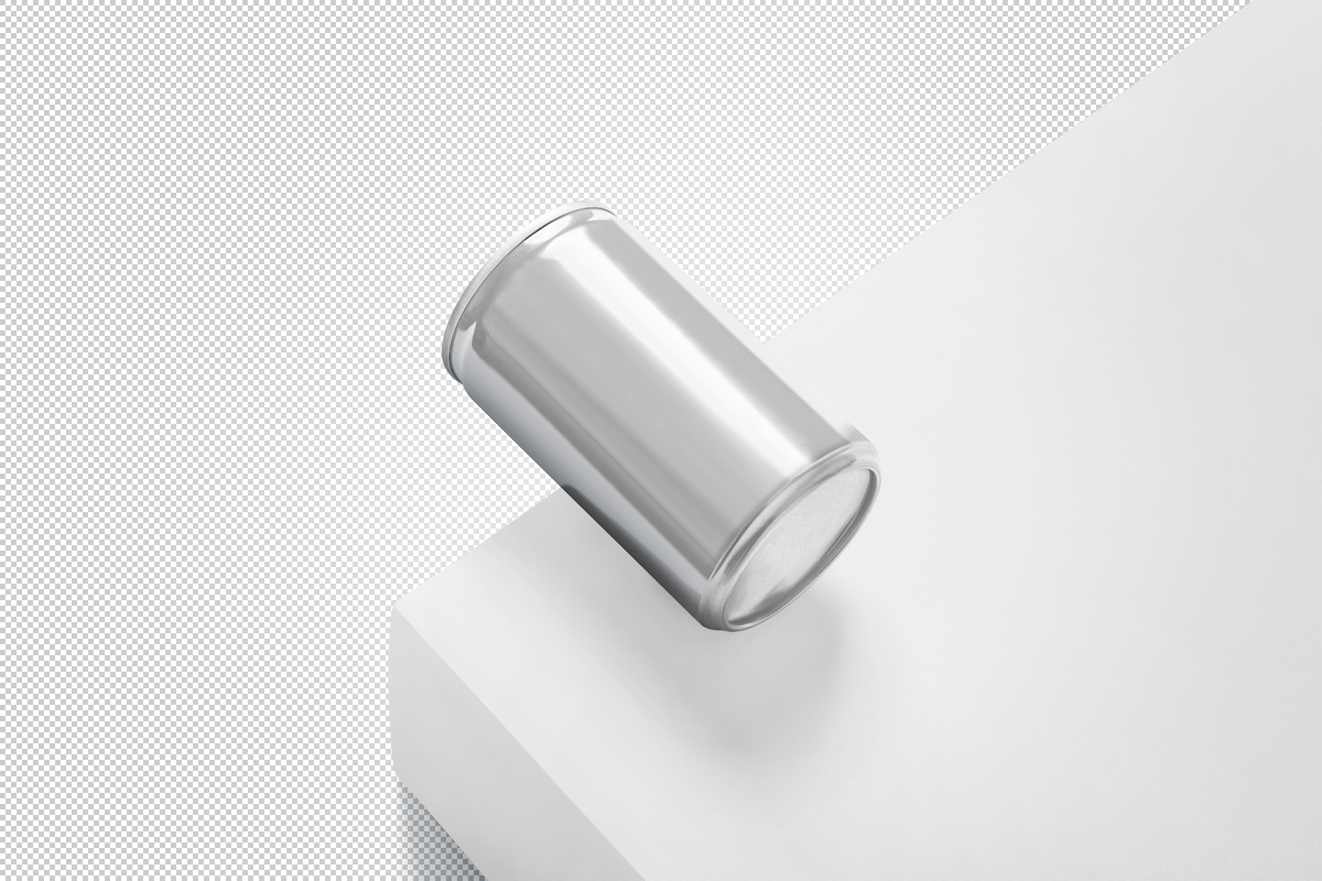 beverage can packaging mock-up