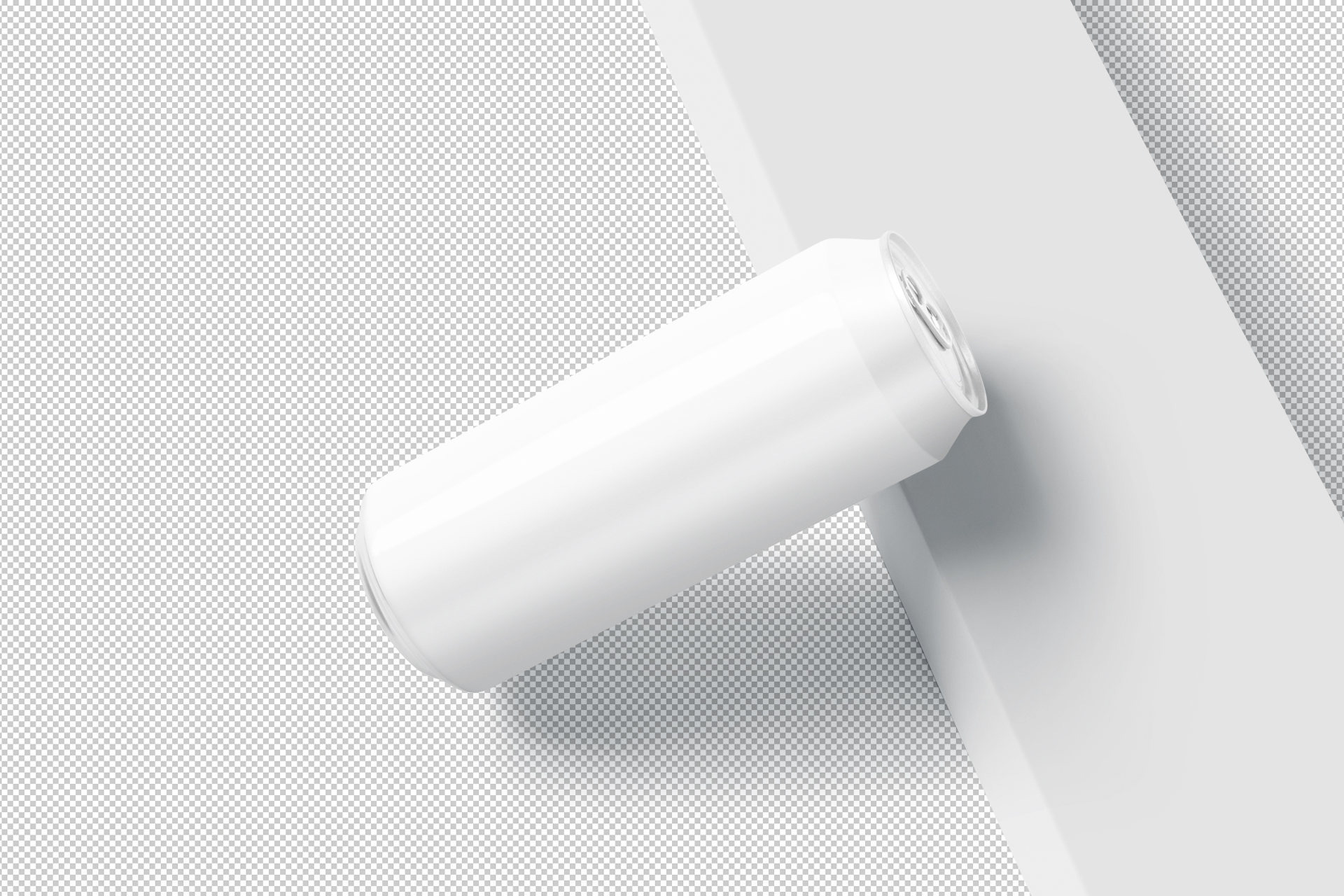beverage can packaging mock-up