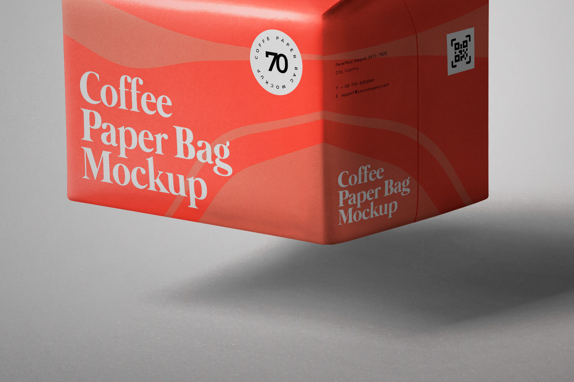 coffee bag mock-up