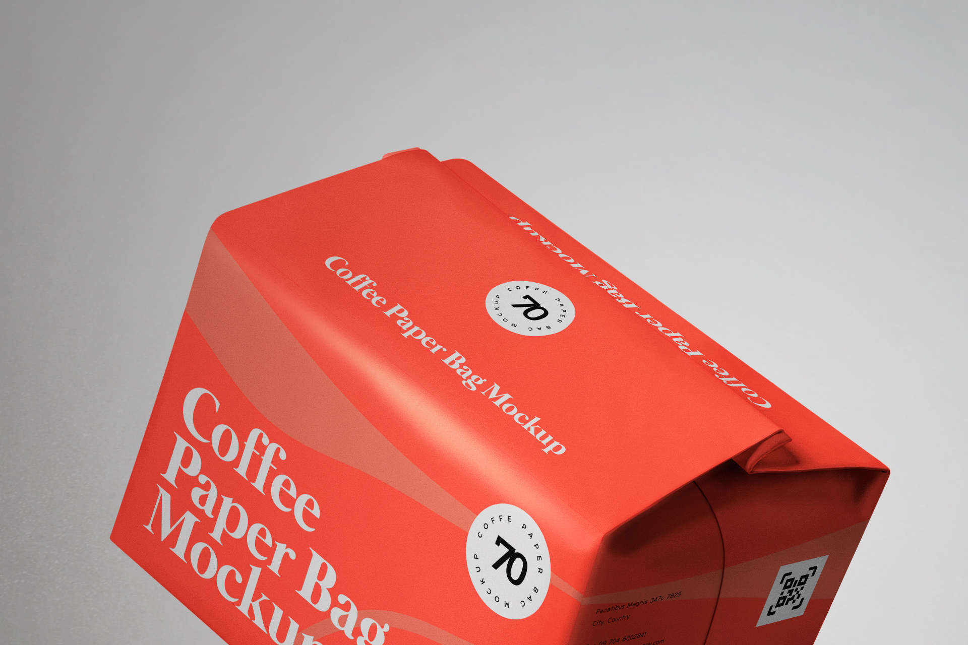 coffee bag mock-up