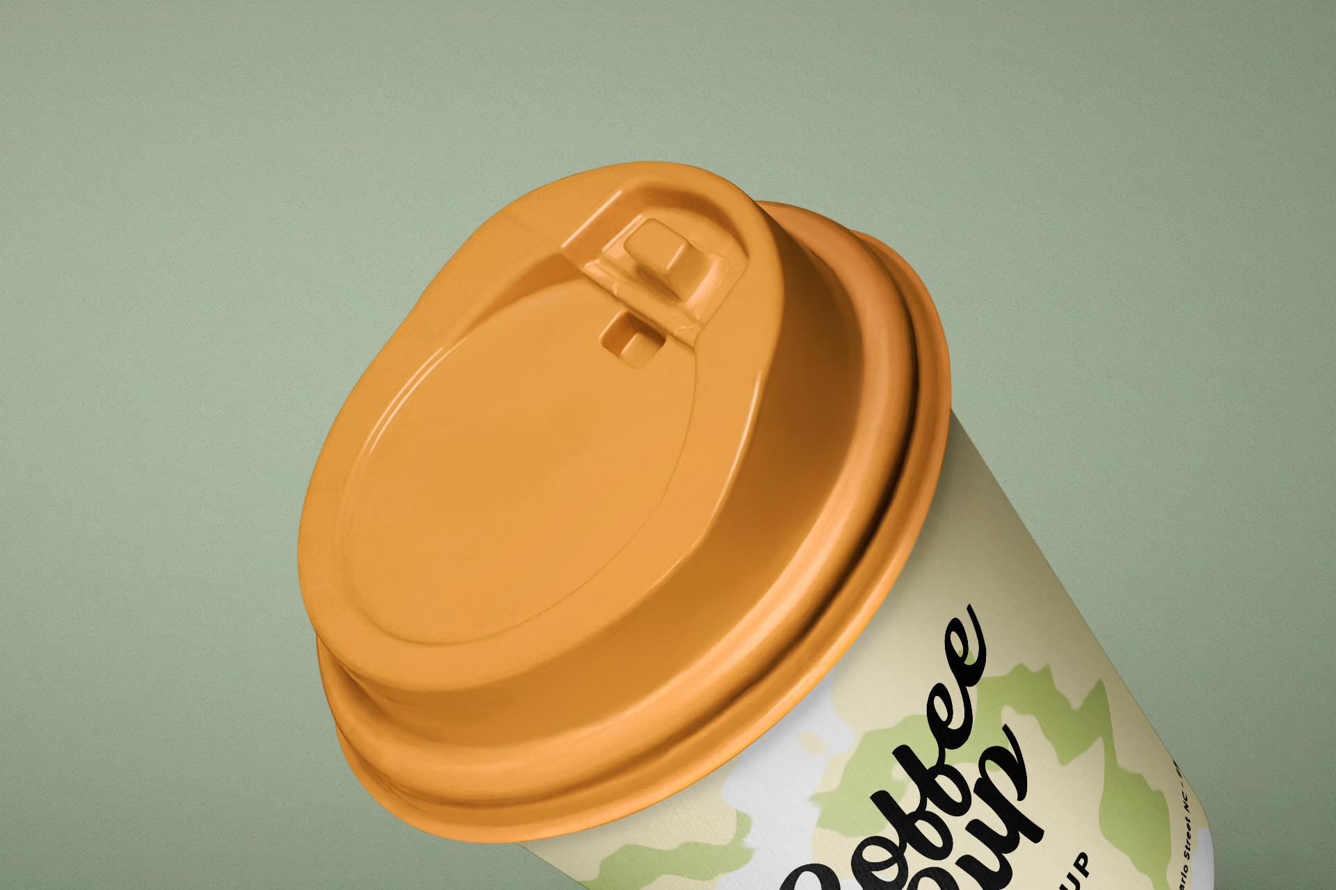 branded coffee cup