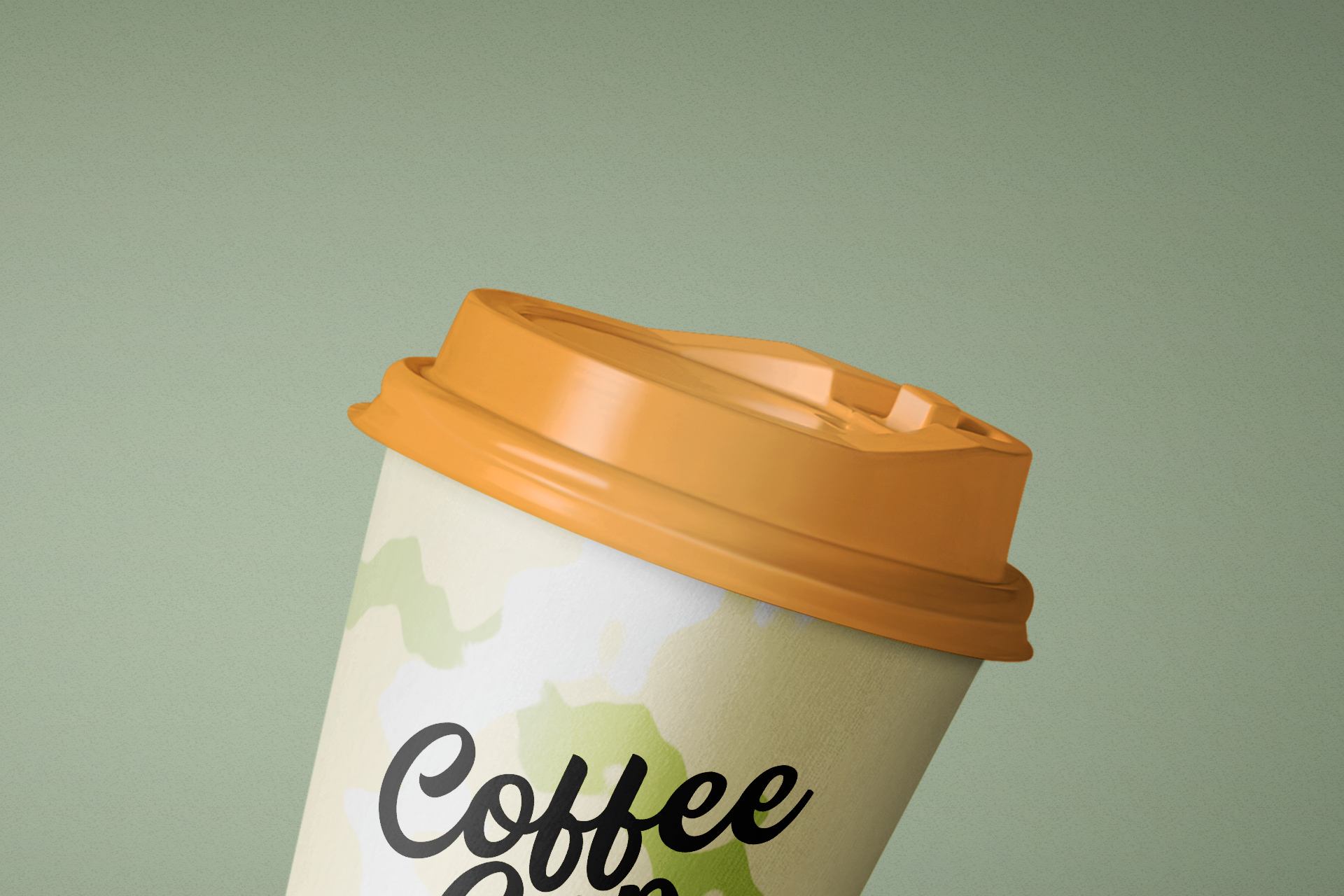 beverage branding mockup