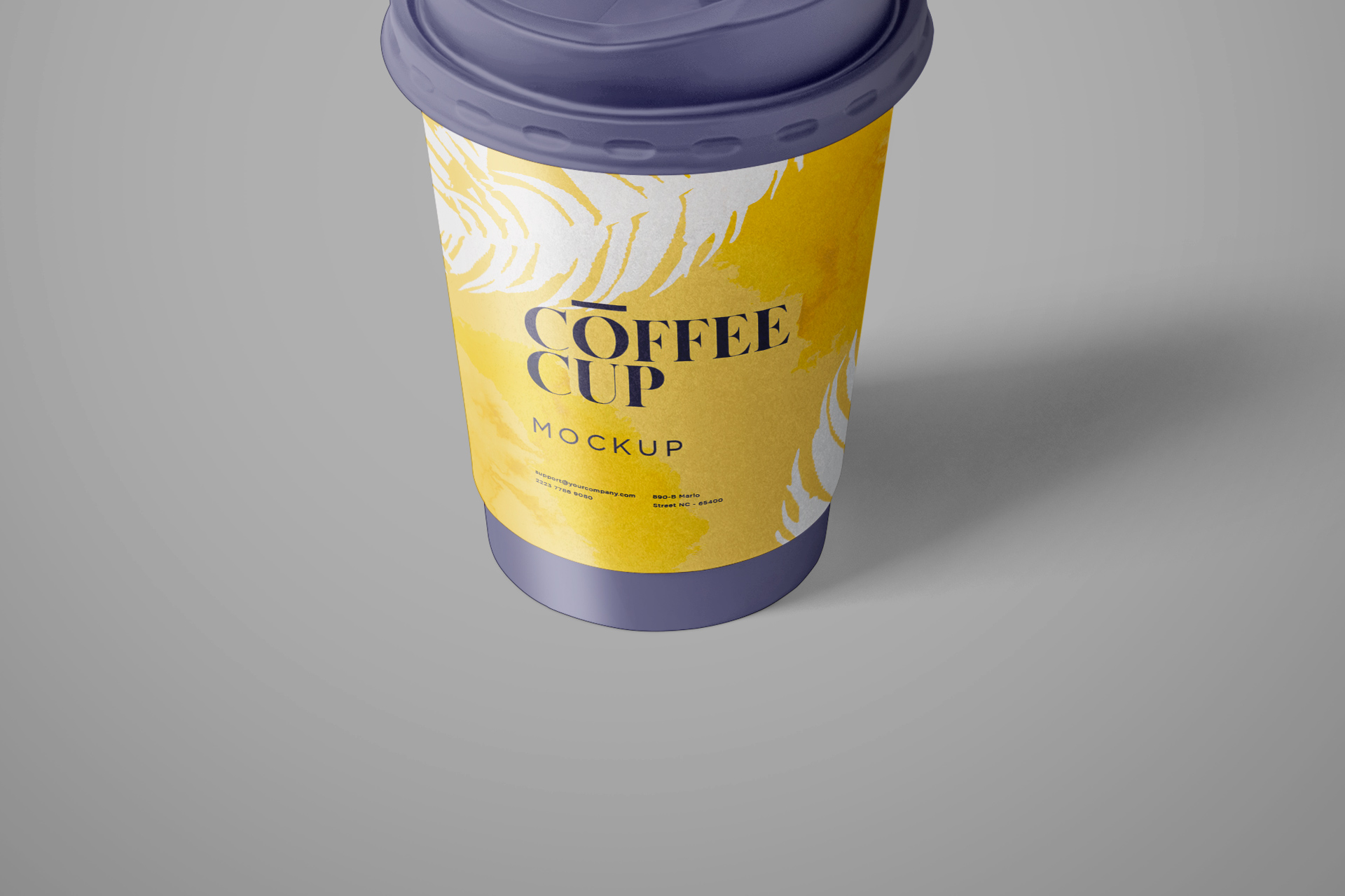 3D coffee cup design