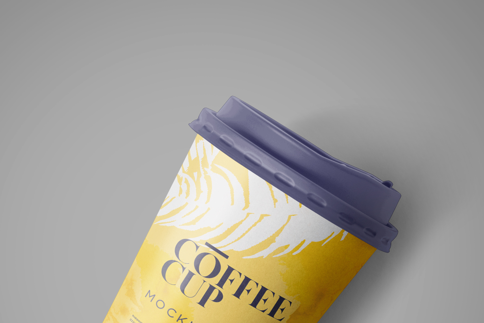 3D coffee cup design