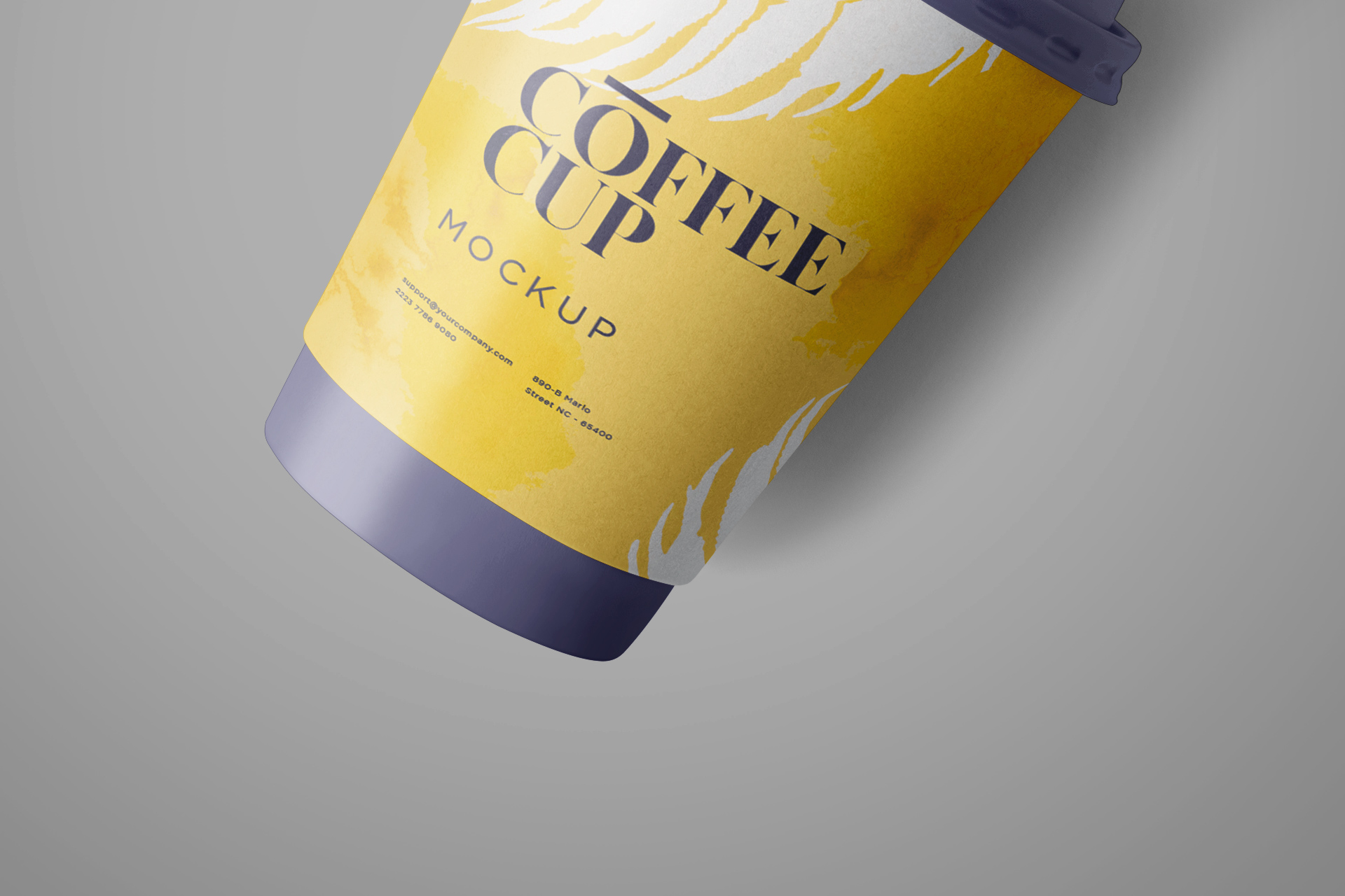 3D coffee cup design