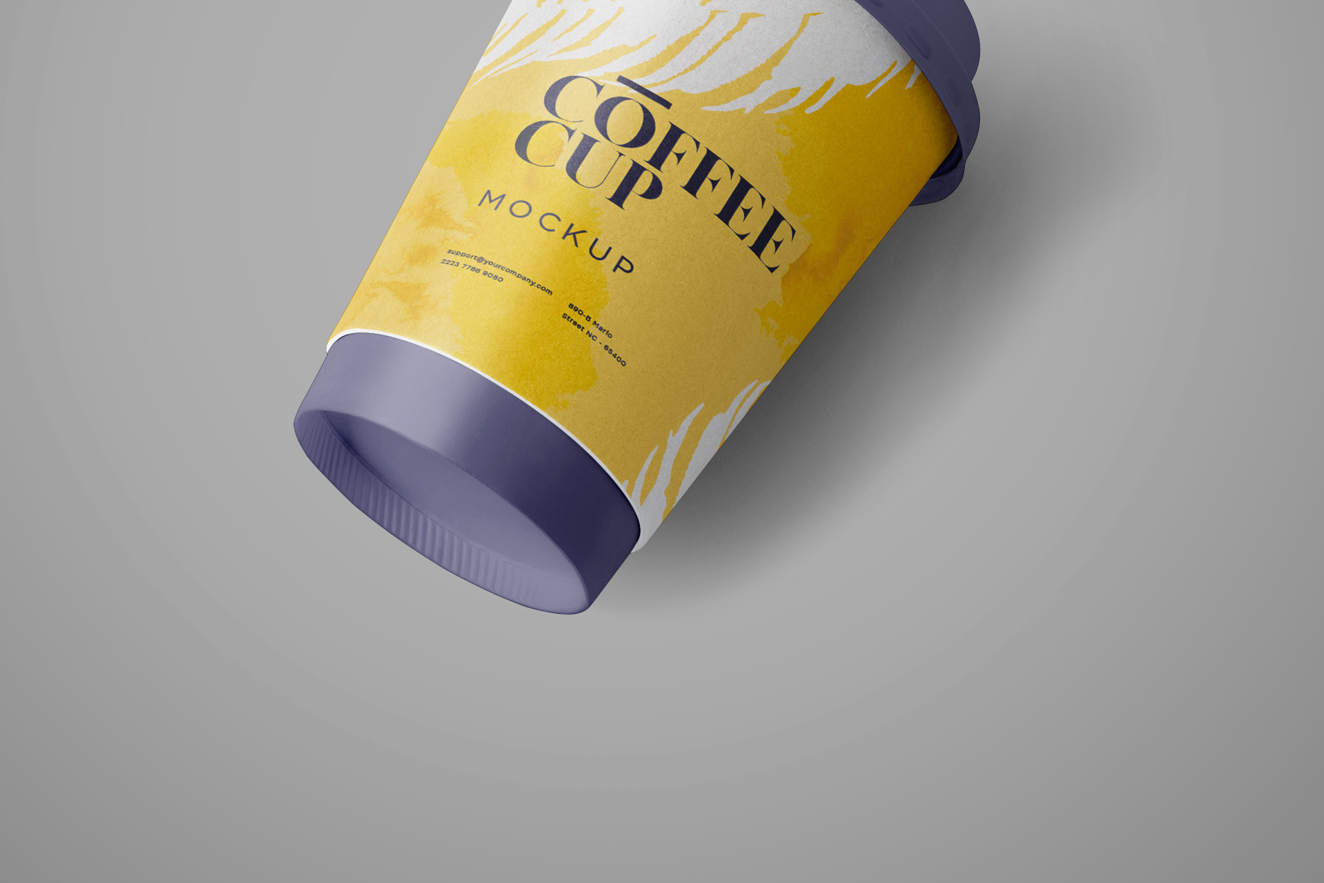 3D coffee cup design